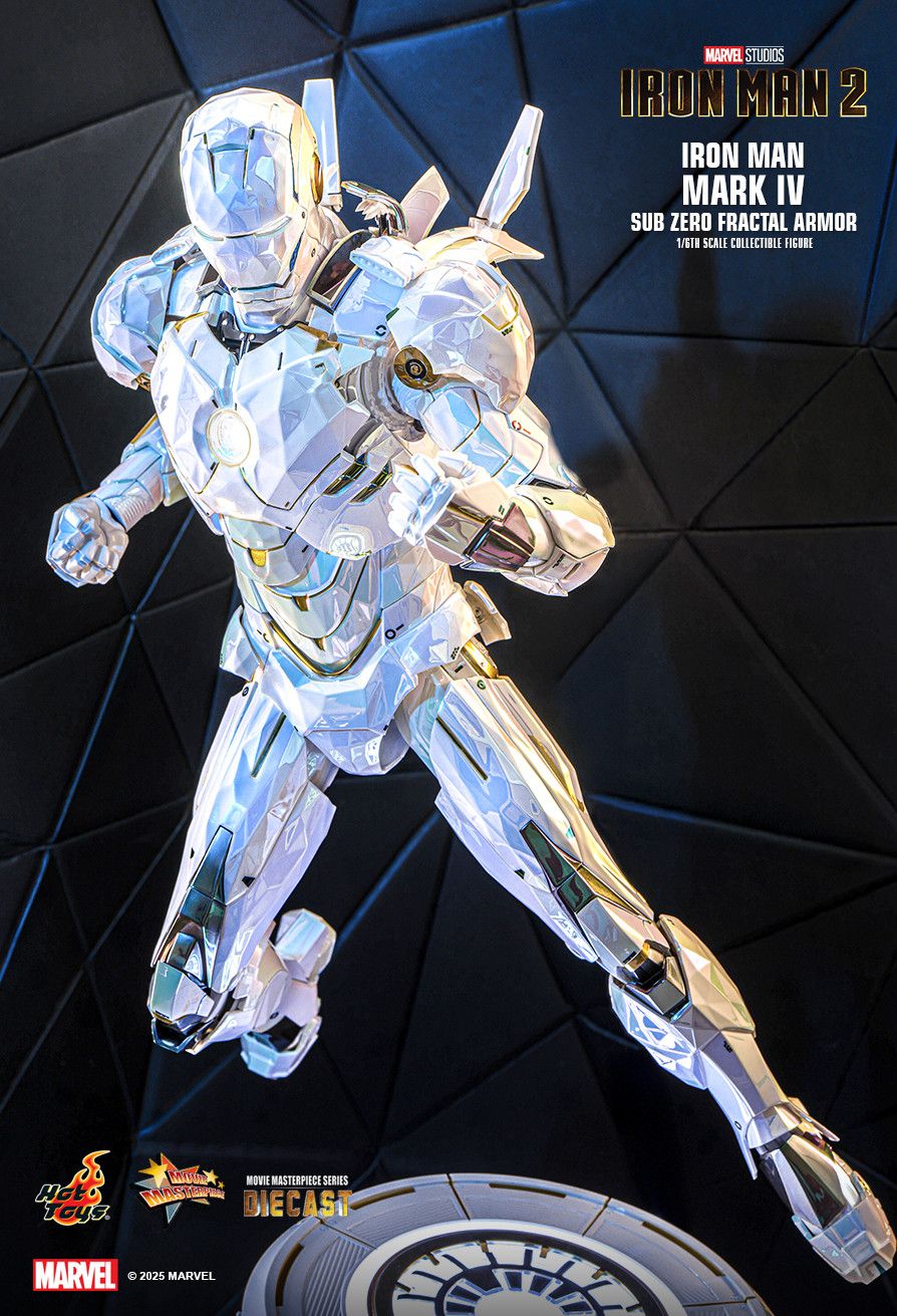 Hot Toys MMS830D76 - Marvel Comics - Iron Man 2 - Iron Man Mark IV Sub Zero Fractal Armor
