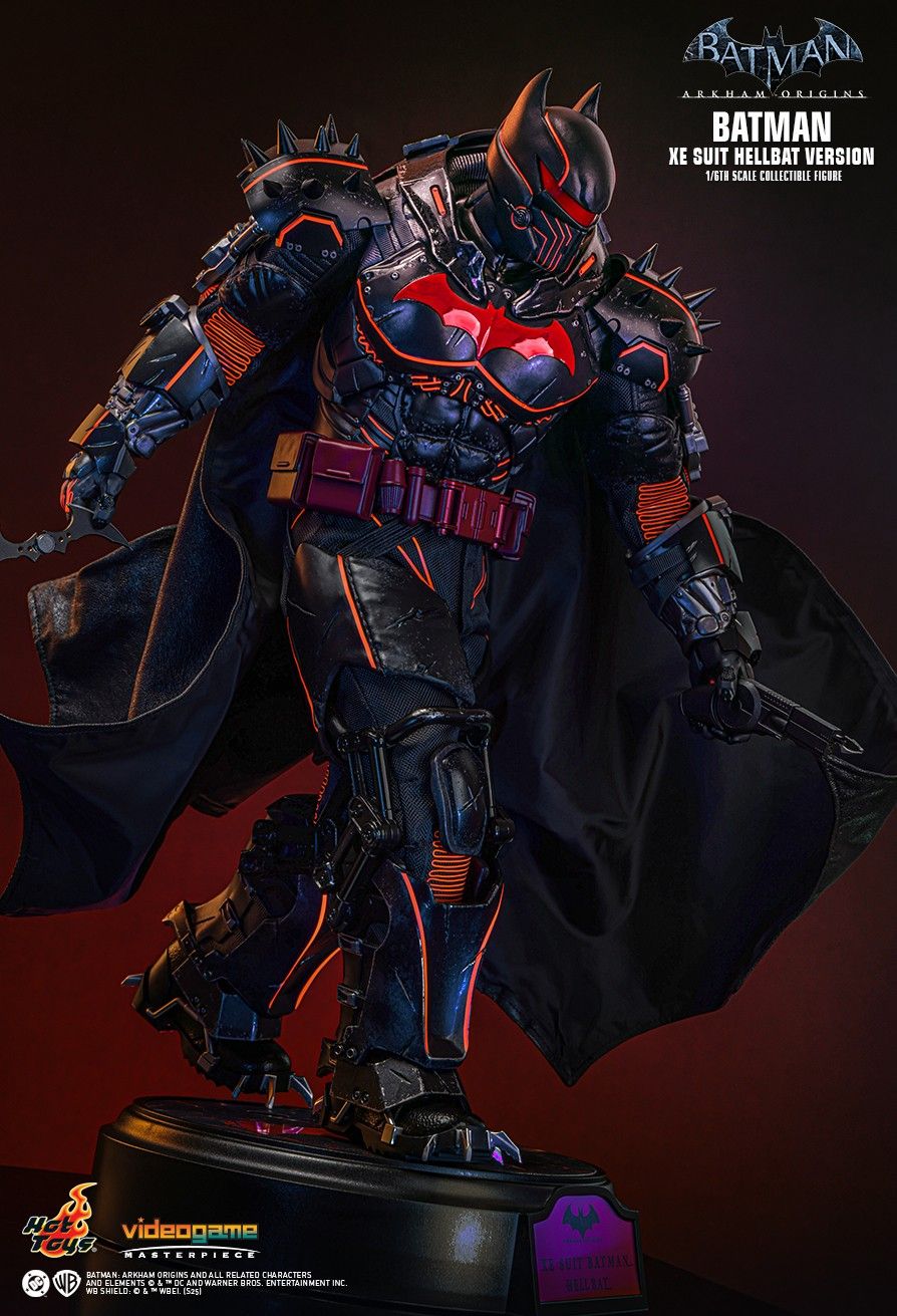 Hot Toys VGM73 - Batman: Arkham Origins - Batman XE Suit Hellbat Version