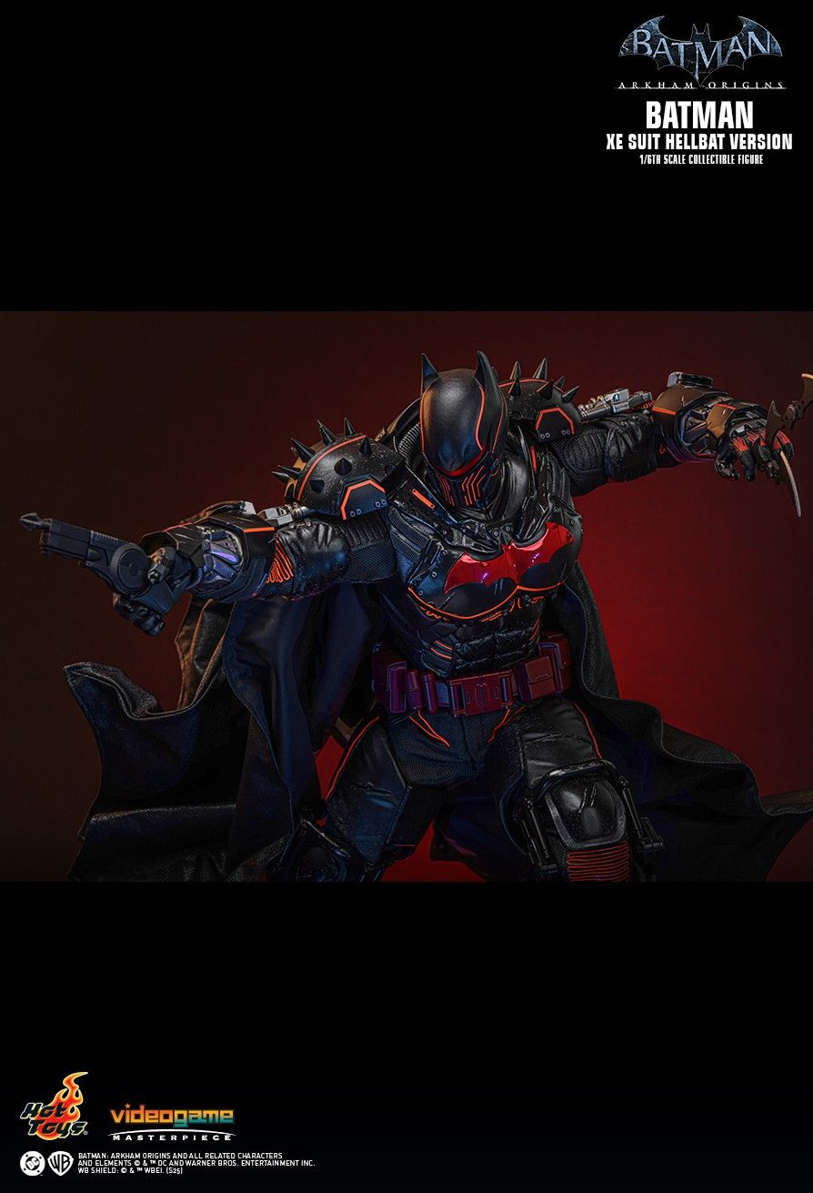 Hot Toys VGM73 - Batman: Arkham Origins - Batman XE Suit Hellbat Version