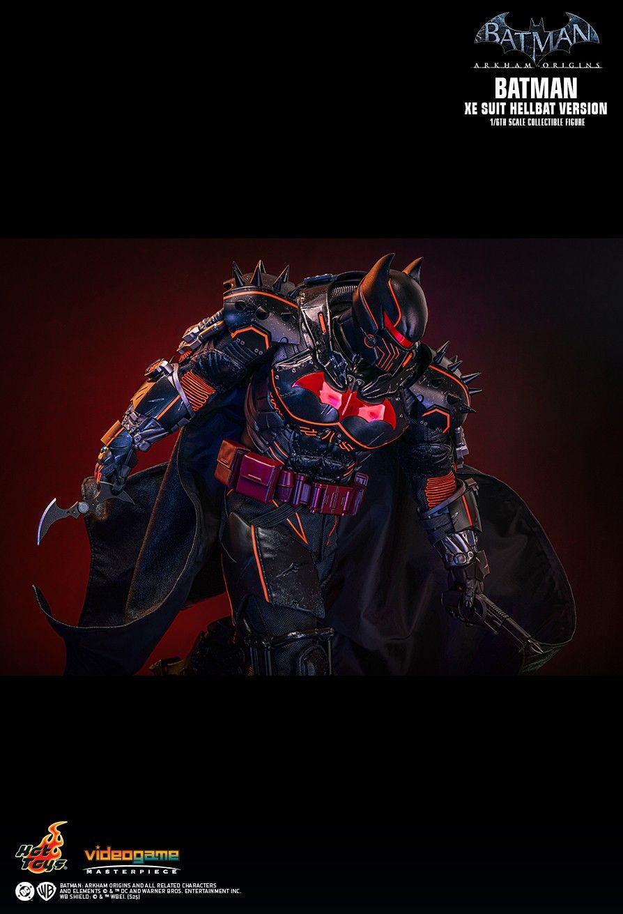 Hot Toys VGM73 - Batman: Arkham Origins - Batman XE Suit Hellbat Version