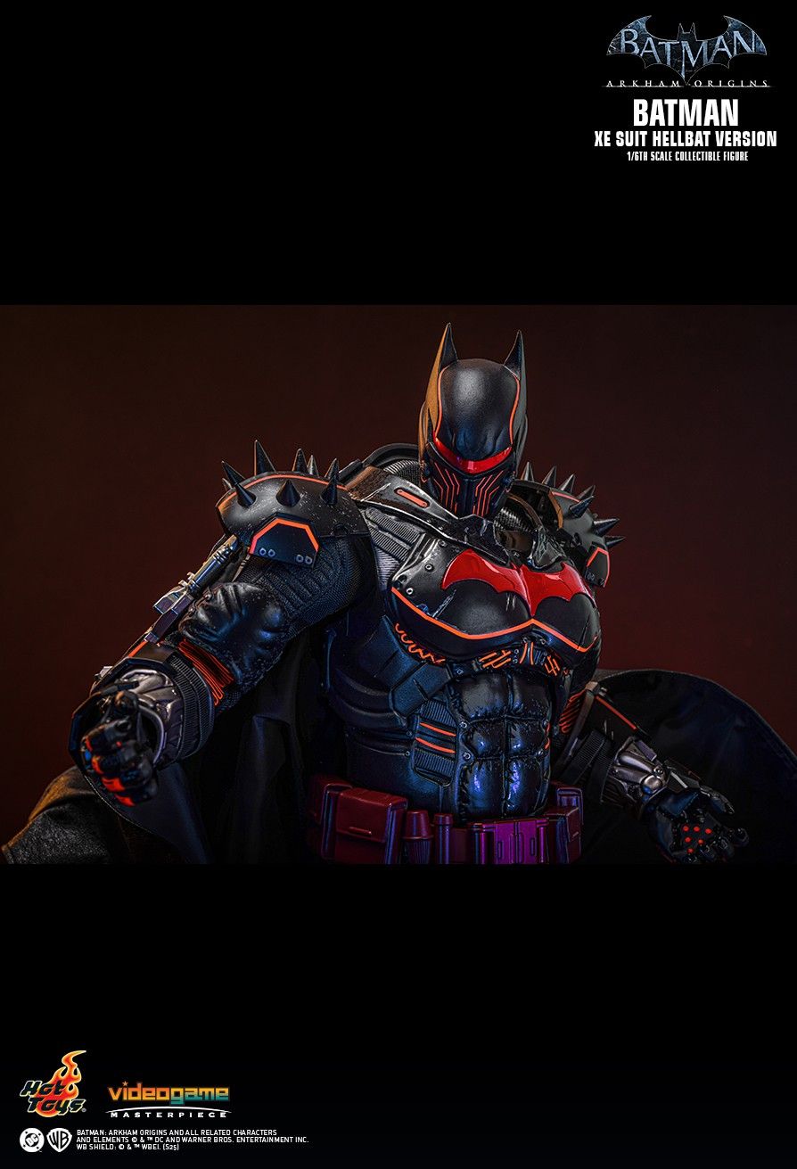 Hot Toys VGM73 - Batman: Arkham Origins - Batman XE Suit Hellbat Version
