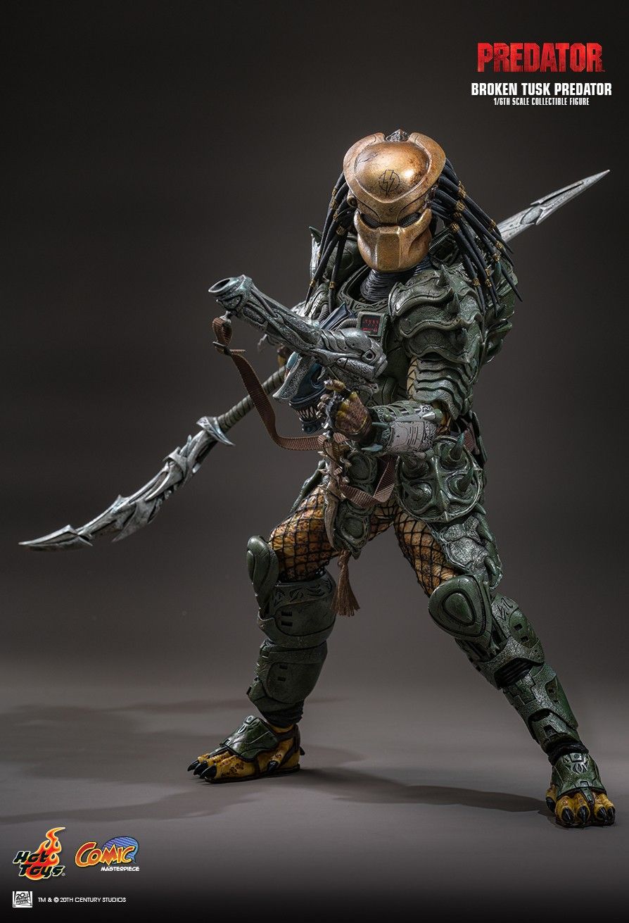 Hot Toys CMS029B - Predator - Broken Tusk Predator【Pre-Order】