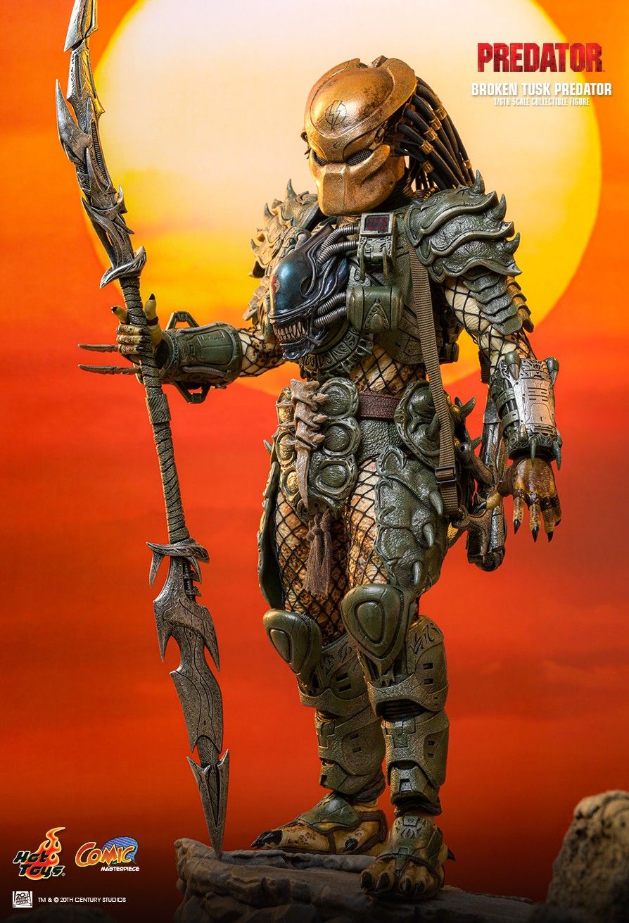 Hot Toys CMS029B - Predator - Broken Tusk Predator【Pre-Order】