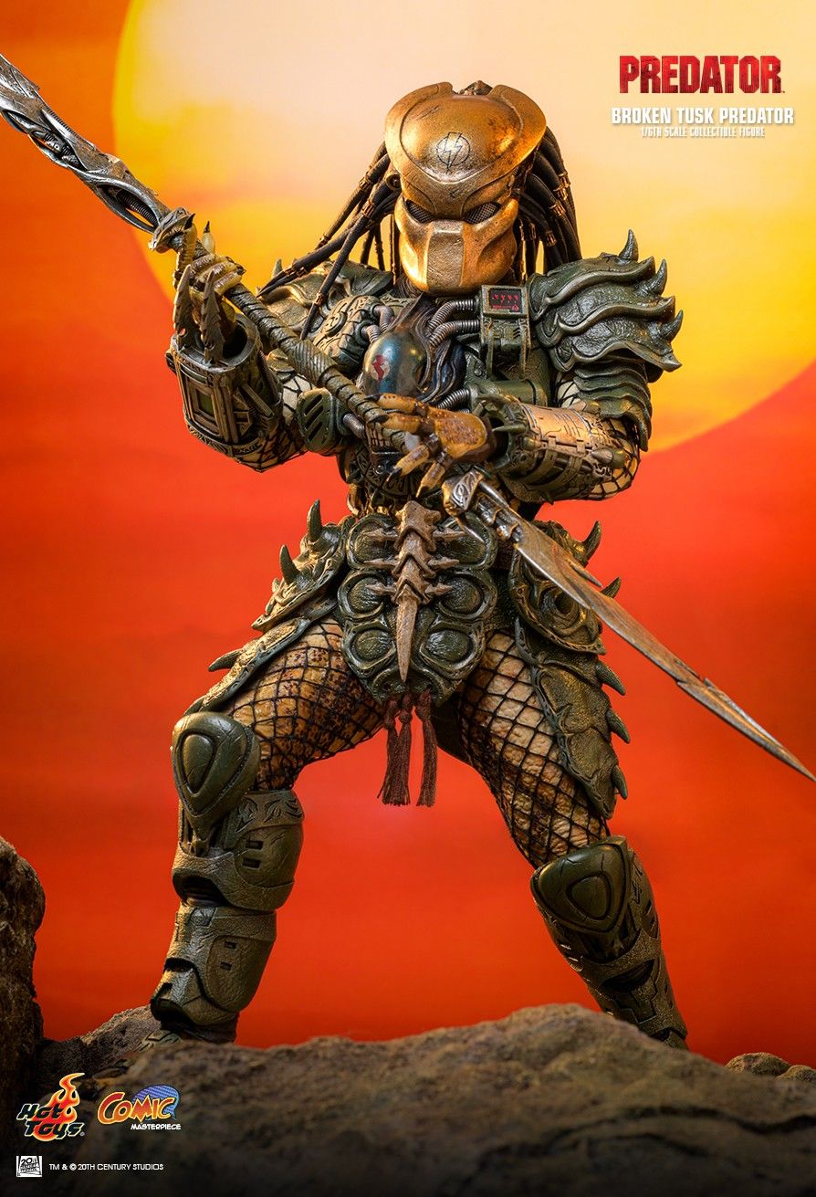 Hot Toys CMS029B - Predator - Broken Tusk Predator【Pre-Order】