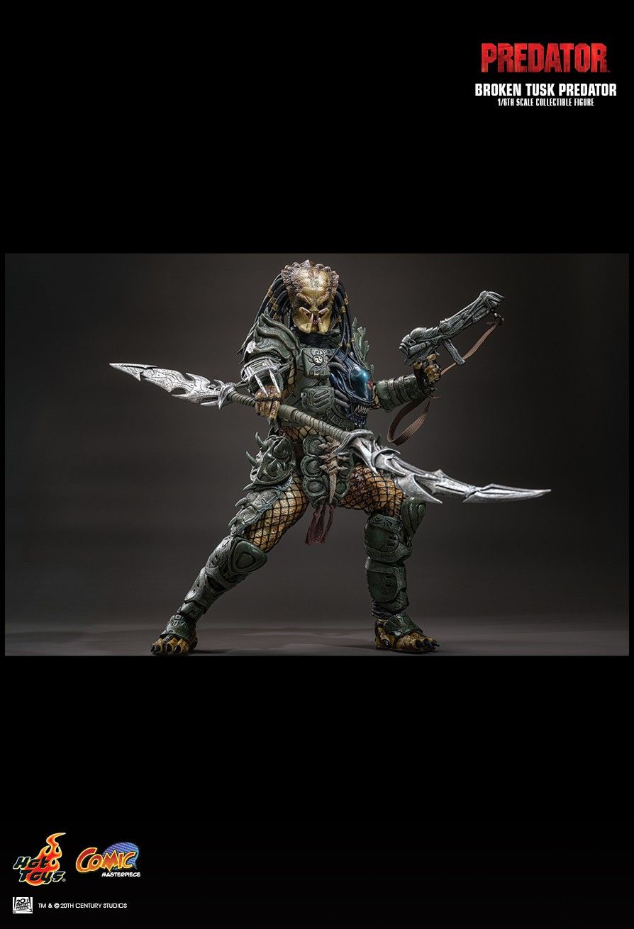 Hot Toys CMS029B - Predator - Broken Tusk Predator【Pre-Order】