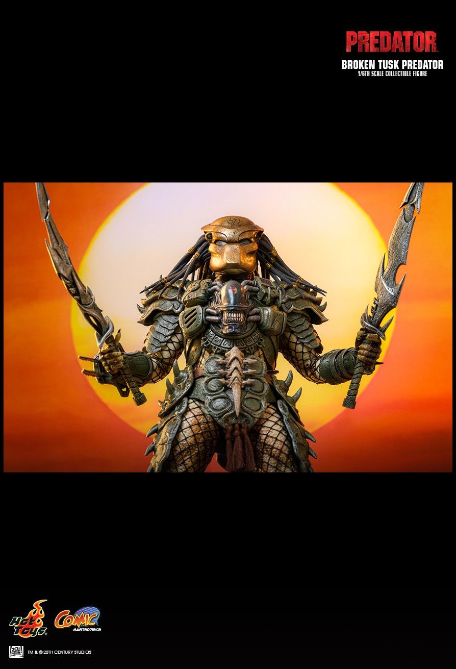 Hot Toys CMS029B - Predator - Broken Tusk Predator【Pre-Order】