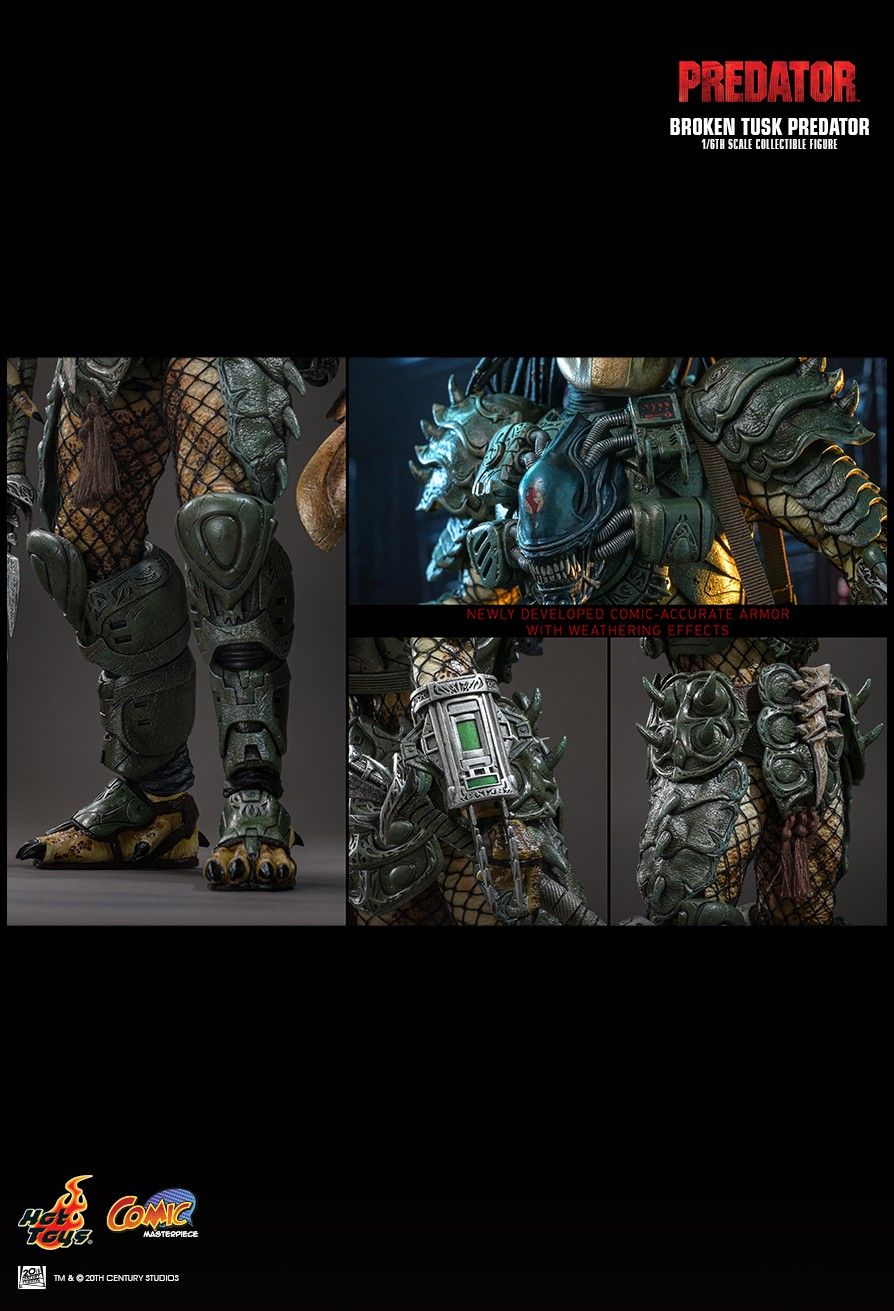 Hot Toys CMS029B - Predator - Broken Tusk Predator【Pre-Order】