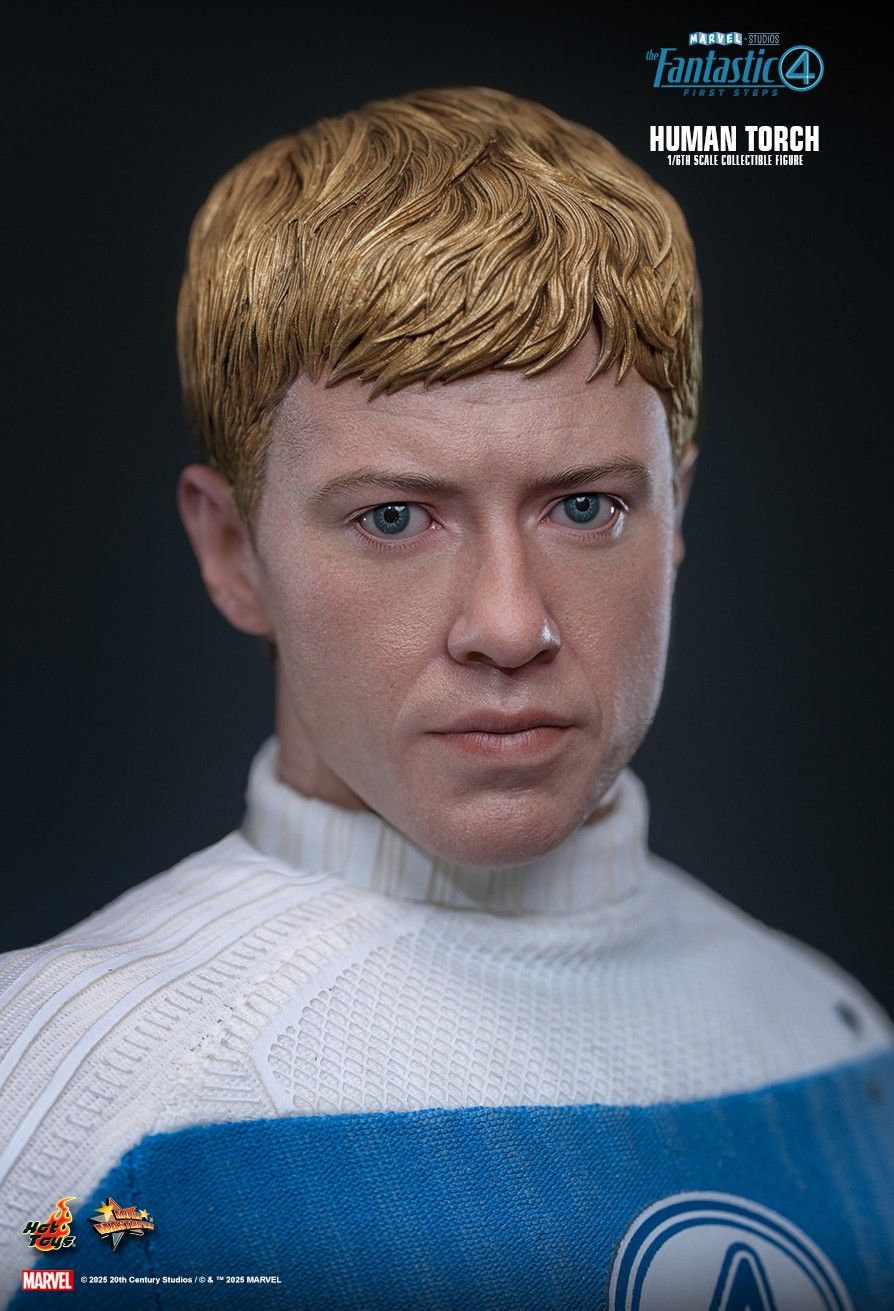 Hot Toys MMS829 - Marvel Comics - The Fantastic Four : First Steps - Human Torch【Pre-Order】