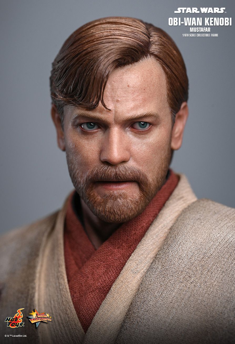 Hot Toys MMS843 - Star Wars III : Revenge Of The Sith - Obi Wan Kenobi Mustafar Version【Pre-Order】