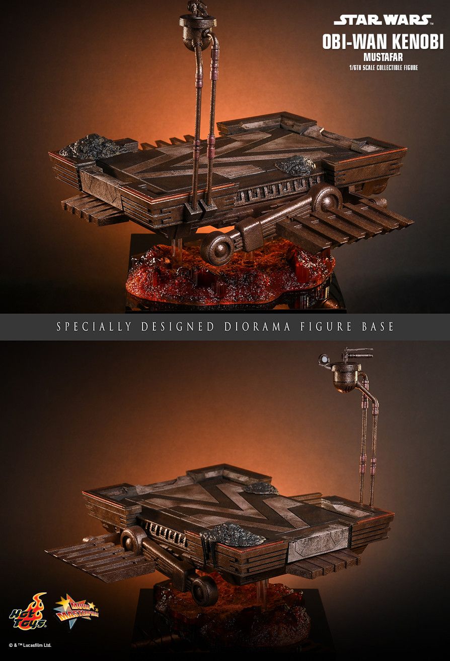Hot Toys MMS843 - Star Wars III : Revenge Of The Sith - Obi Wan Kenobi Mustafar Version【Pre-Order】