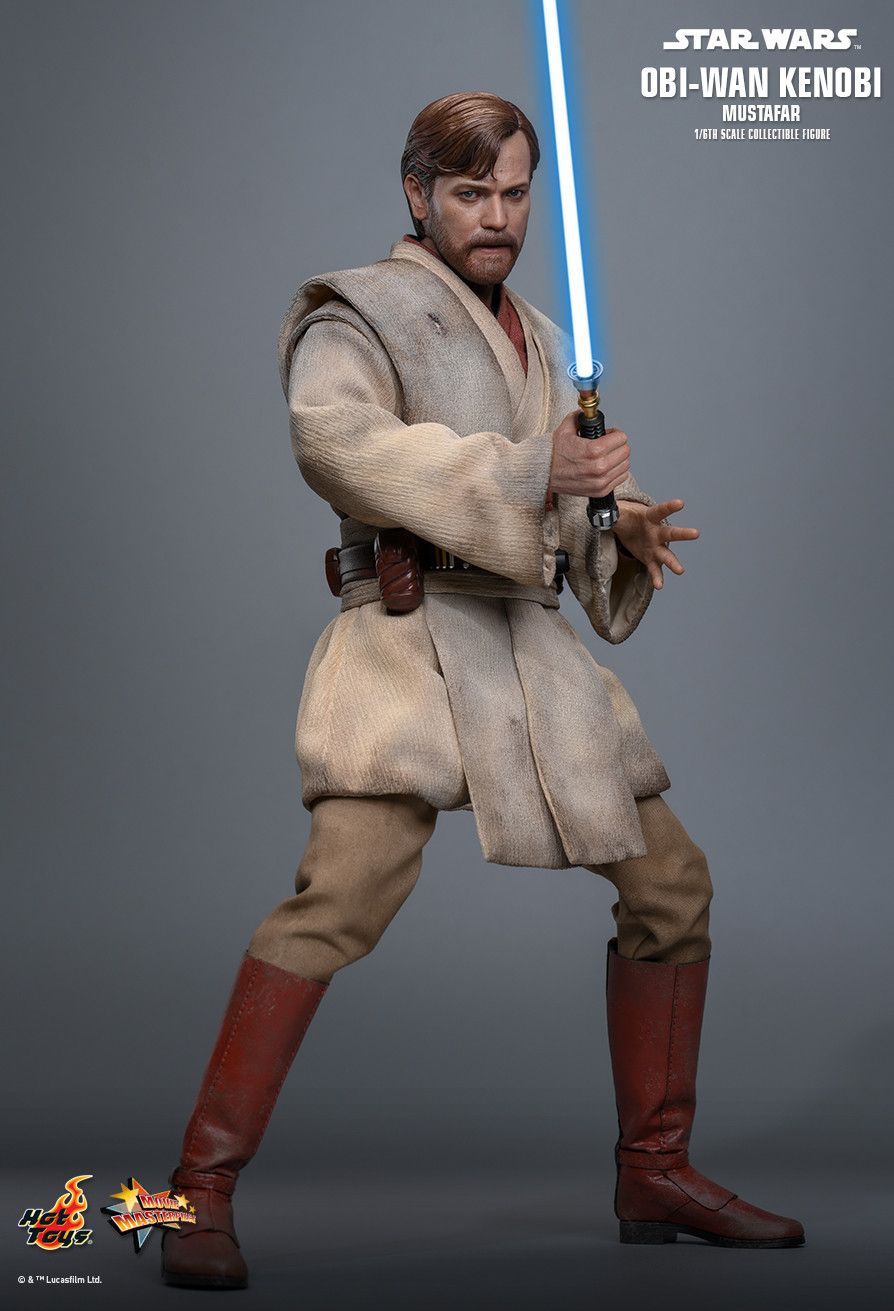 Hot Toys MMS843 - Star Wars III : Revenge Of The Sith - Obi Wan Kenobi Mustafar Version【Pre-Order】