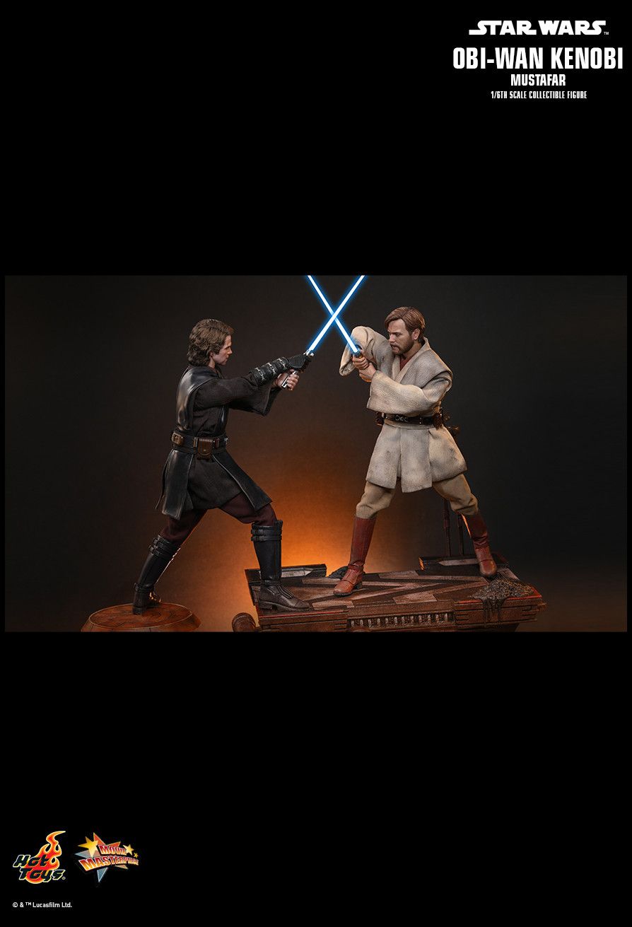 Hot Toys MMS843 - Star Wars III : Revenge Of The Sith - Obi Wan Kenobi Mustafar Version【Pre-Order】