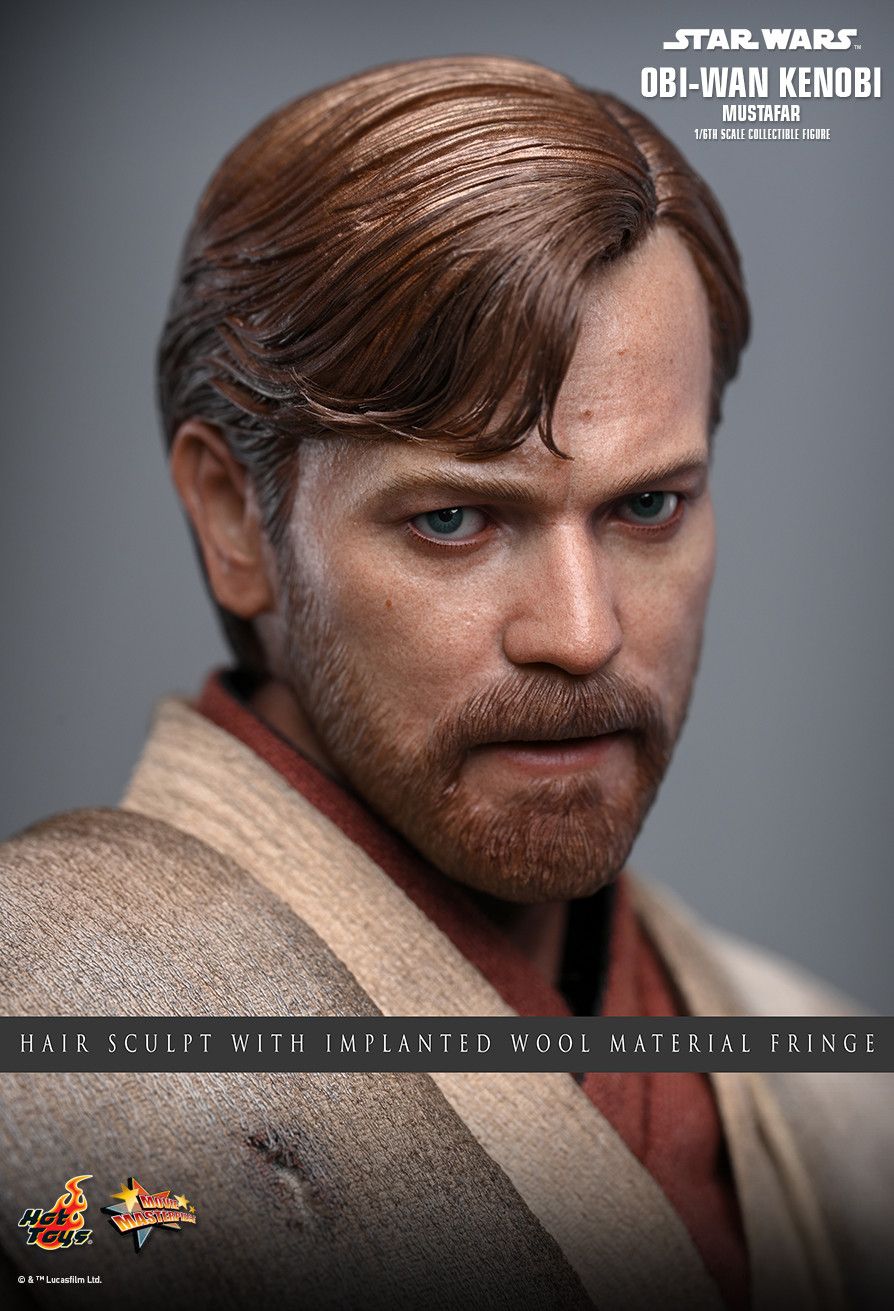 Hot Toys MMS843 - Star Wars III : Revenge Of The Sith - Obi Wan Kenobi Mustafar Version【Pre-Order】