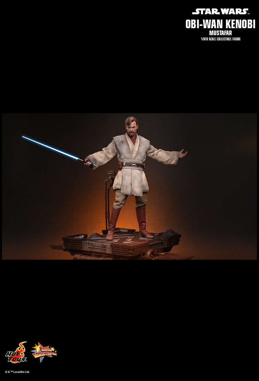 Hot Toys MMS843 - Star Wars III : Revenge Of The Sith - Obi Wan Kenobi Mustafar Version【Pre-Order】