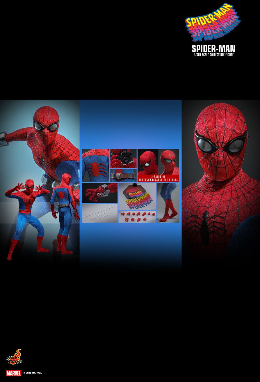 Hot Toys TMS165 - Marvel Comics - Spider Man 1977 - Spider Man US Version【Pre-Order】
