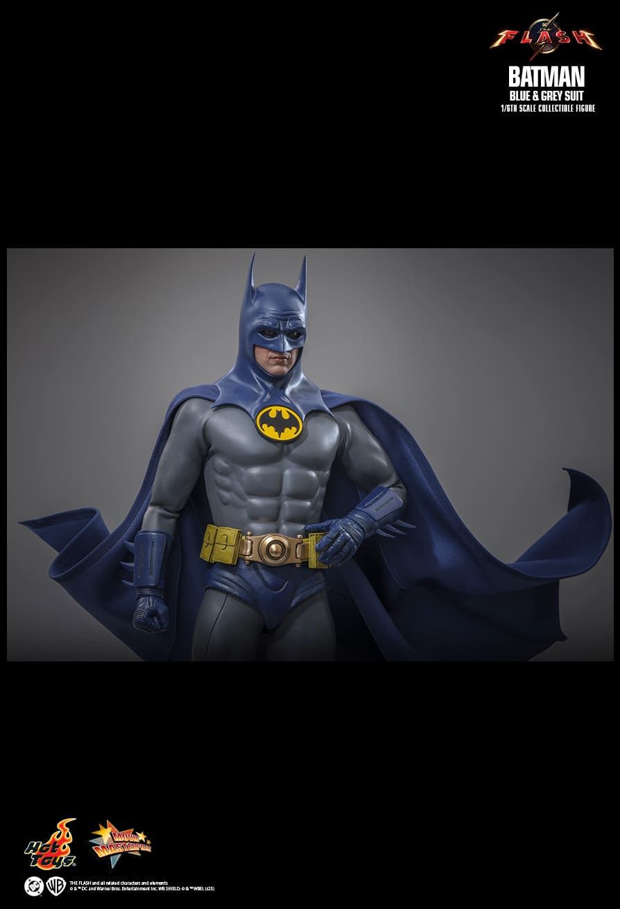 Hot Toys MMS834 - DC Comics - The Flash - Batman Blue & Grey Suit【Pre-Order】
