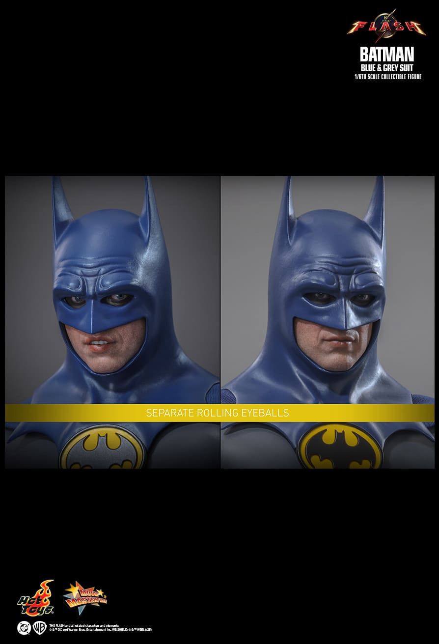 Hot Toys MMS834 - DC Comics - The Flash - Batman Blue & Grey Suit【Pre-Order】