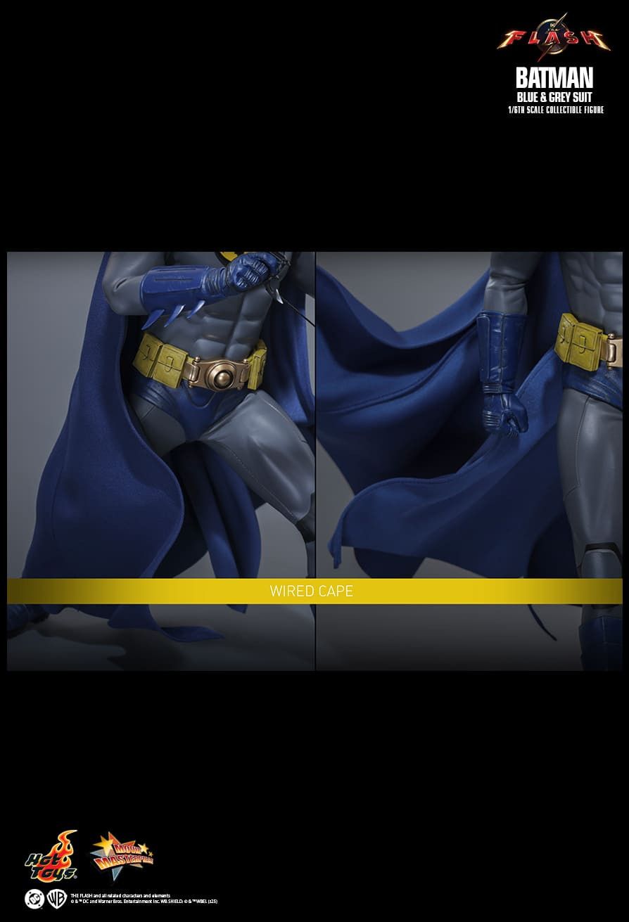 Hot Toys MMS834 - DC Comics - The Flash - Batman Blue & Grey Suit【Pre-Order】