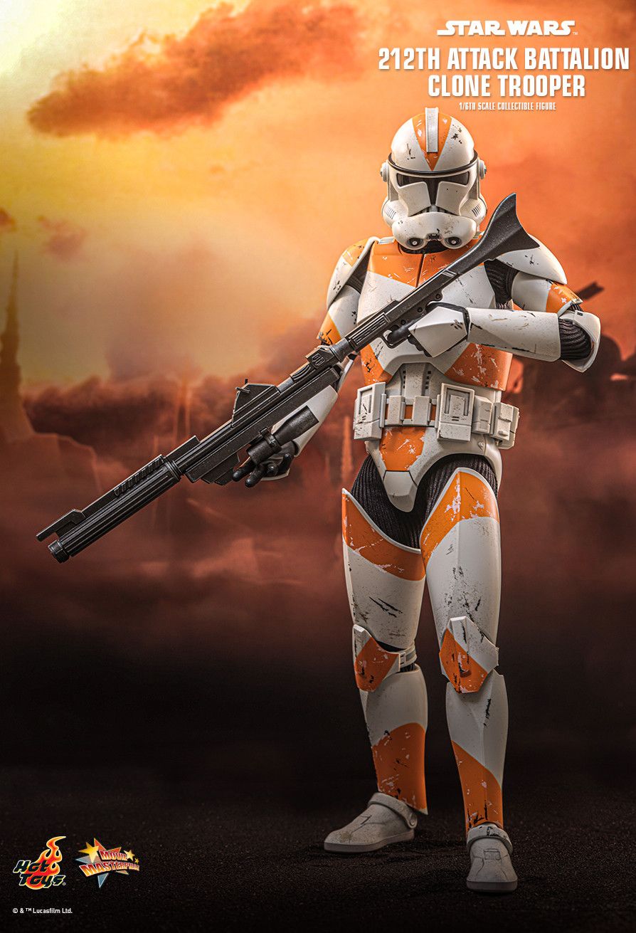 Hot Toys MMS851 - Star Wars III : Revenge Of The Sith - 212TH Attack Battalion Clone Trooper【Pre-Order】