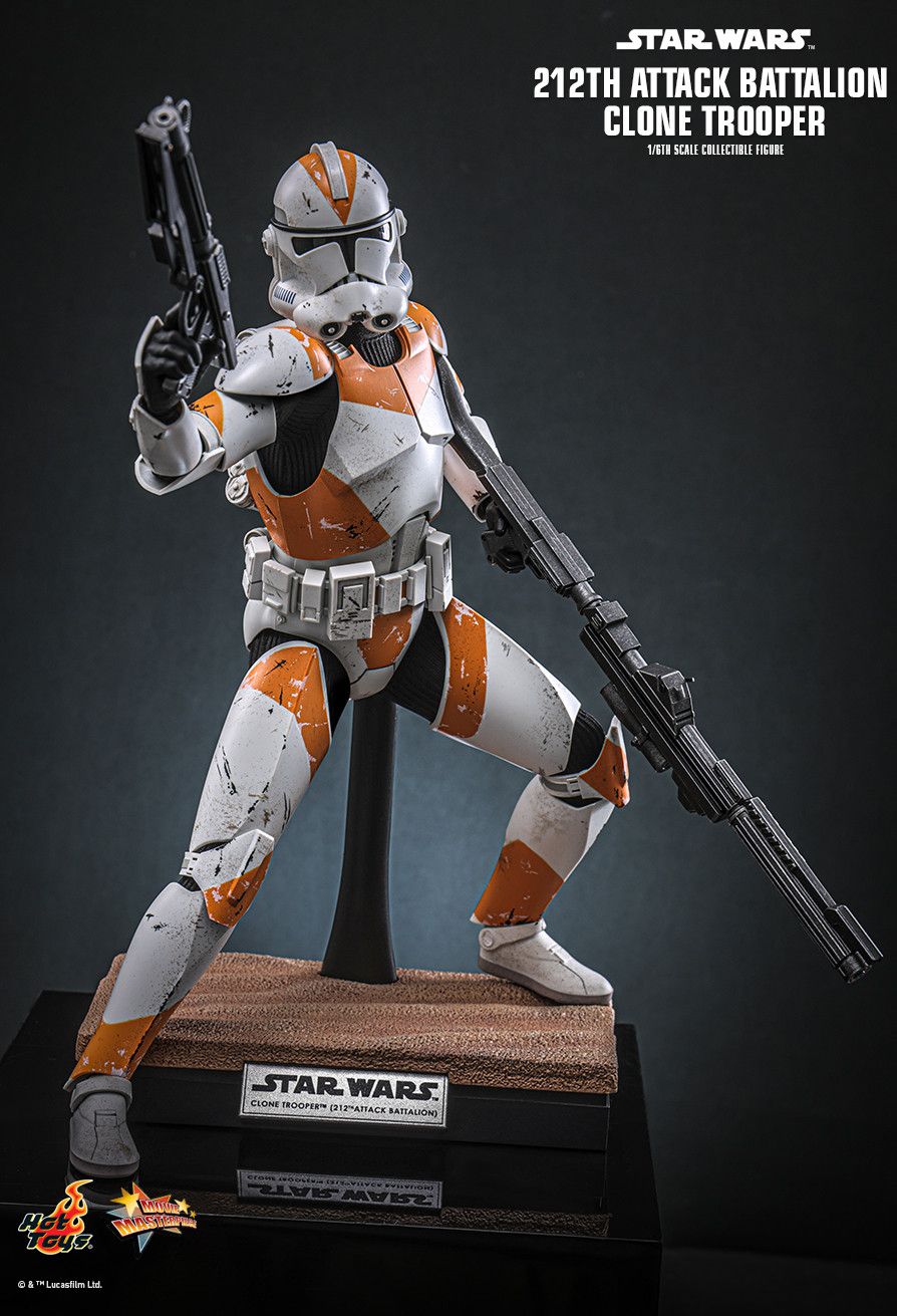 Hot Toys MMS851 - Star Wars III : Revenge Of The Sith - 212TH Attack Battalion Clone Trooper【Pre-Order】