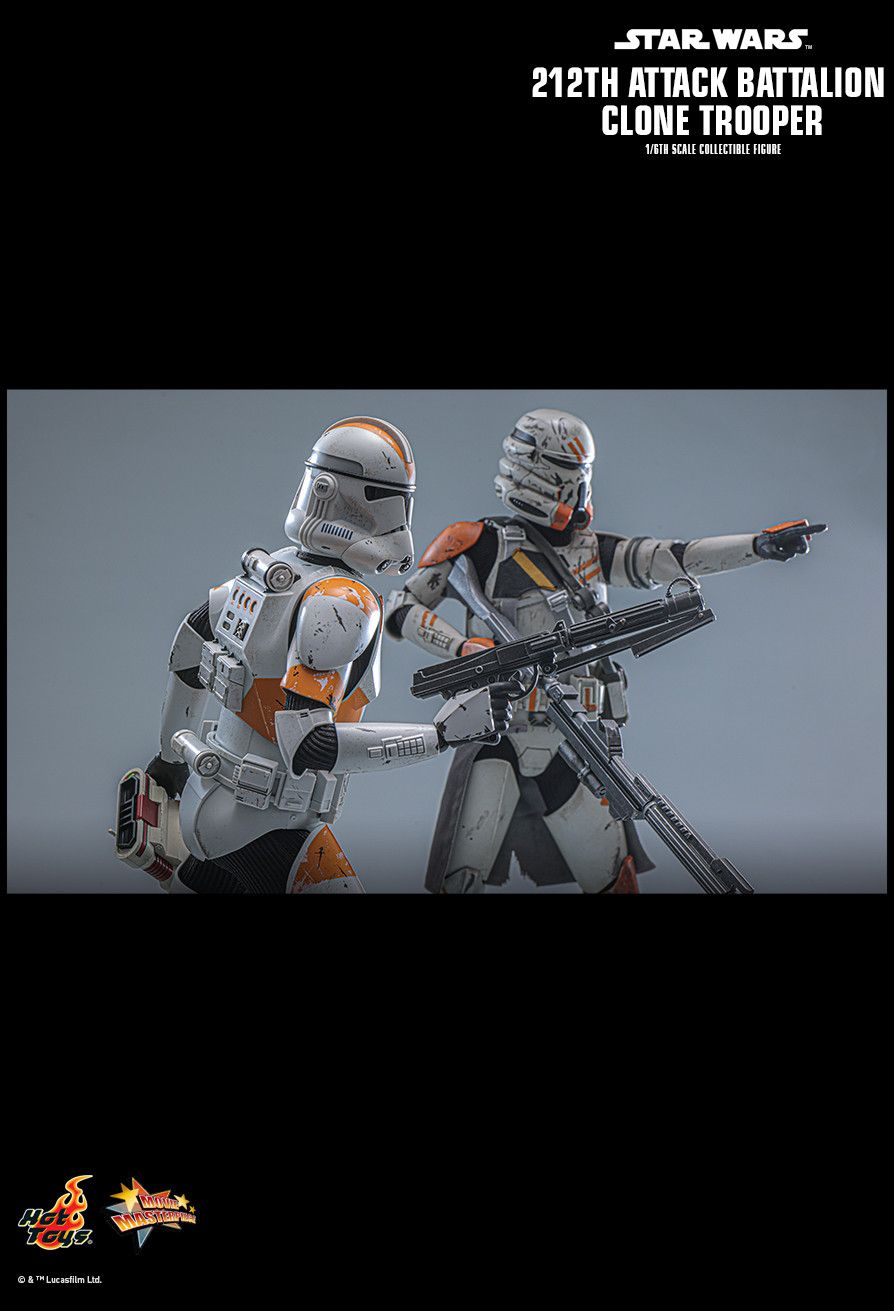 Hot Toys MMS851 - Star Wars III : Revenge Of The Sith - 212TH Attack Battalion Clone Trooper【Pre-Order】