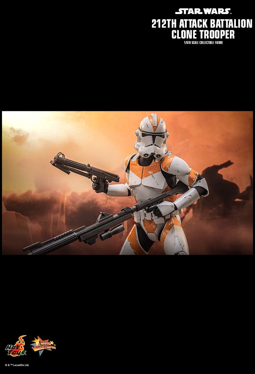 Hot Toys MMS851 - Star Wars III : Revenge Of The Sith - 212TH Attack Battalion Clone Trooper【Pre-Order】