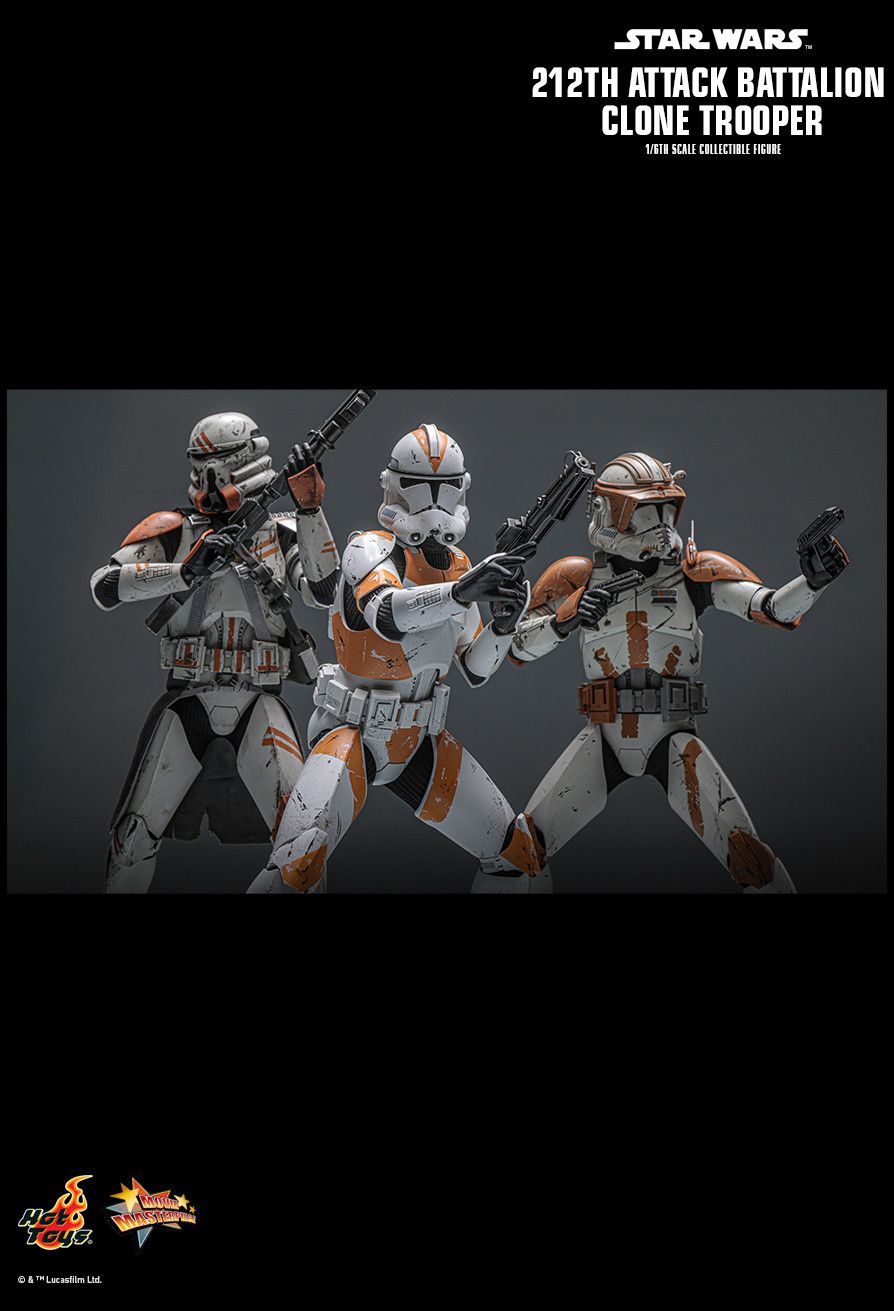 Hot Toys MMS851 - Star Wars III : Revenge Of The Sith - 212TH Attack Battalion Clone Trooper【Pre-Order】