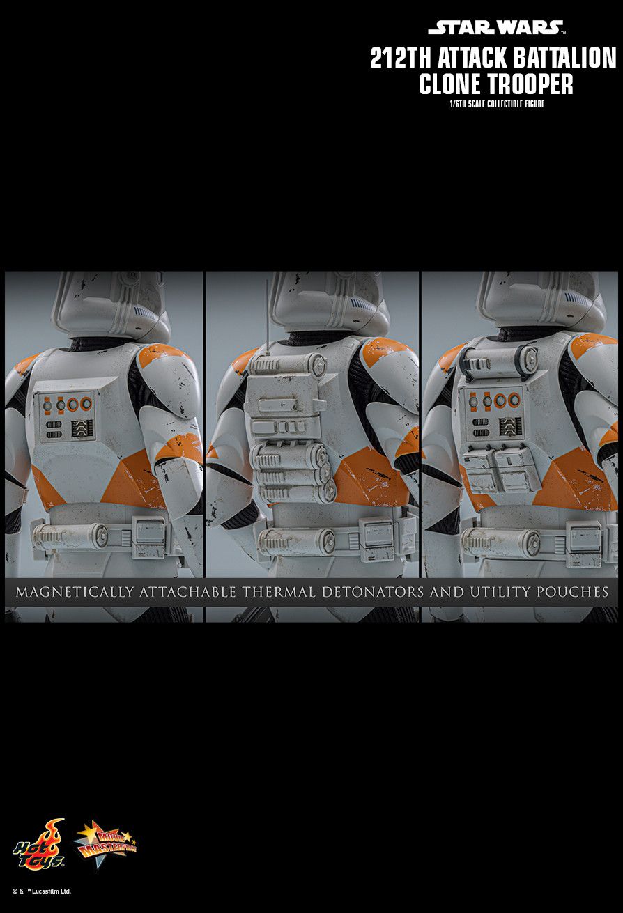 Hot Toys MMS851 - Star Wars III : Revenge Of The Sith - 212TH Attack Battalion Clone Trooper【Pre-Order】