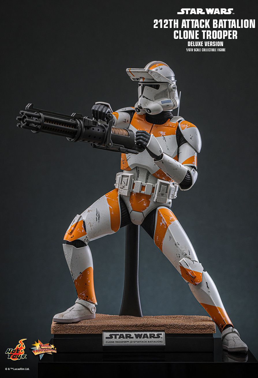 Hot Toys MMS852 - Star Wars III : Revenge Of The Sith - 212TH Attack Battalion Clone Trooper Deluxe Version【Pre-Order】