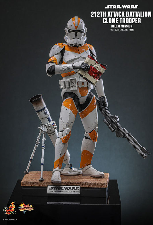 Hot Toys MMS852 - Star Wars III : Revenge Of The Sith - 212TH Attack Battalion Clone Trooper Deluxe Version【Pre-Order】