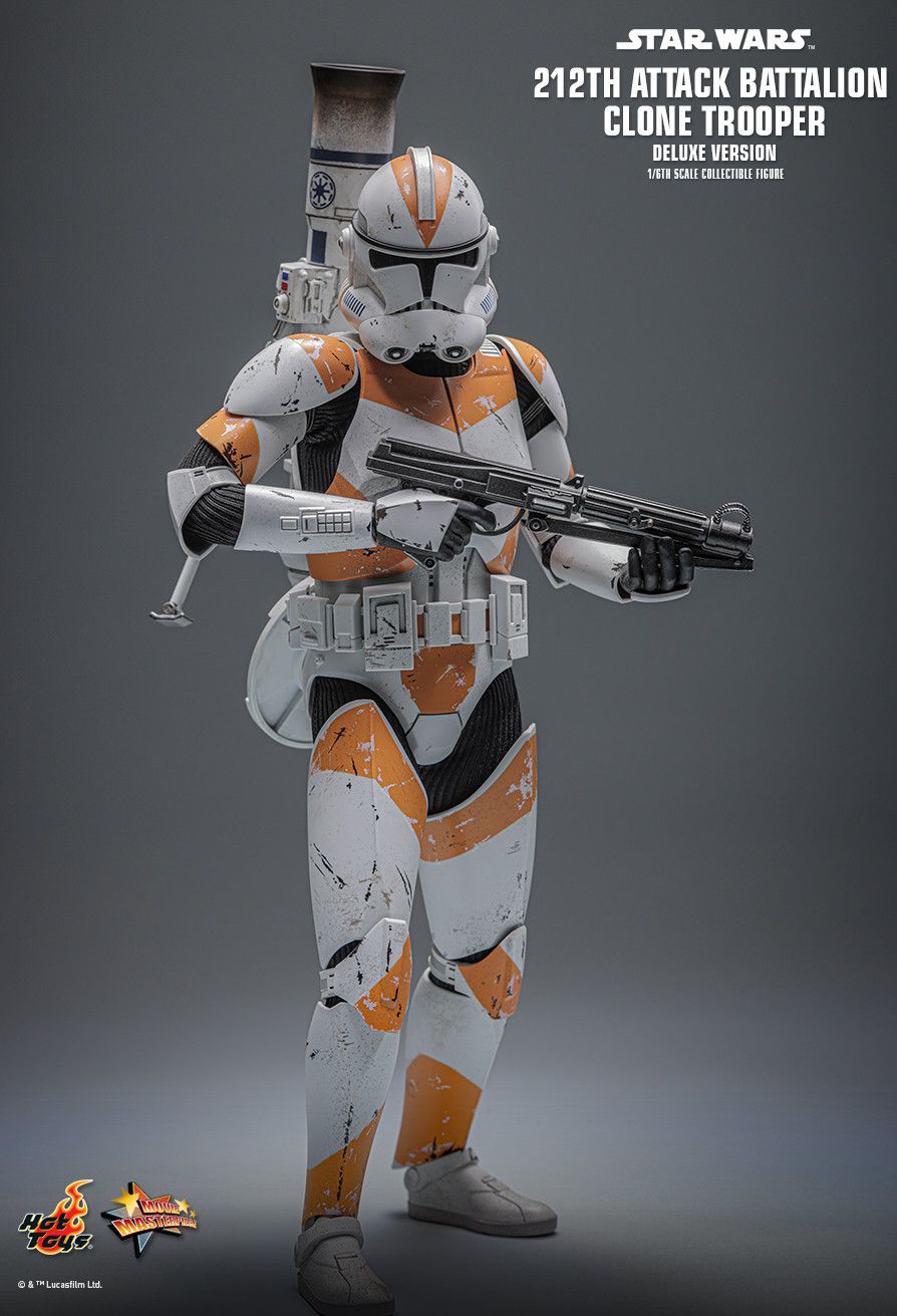 Hot Toys MMS852 - Star Wars III : Revenge Of The Sith - 212TH Attack Battalion Clone Trooper Deluxe Version【Pre-Order】