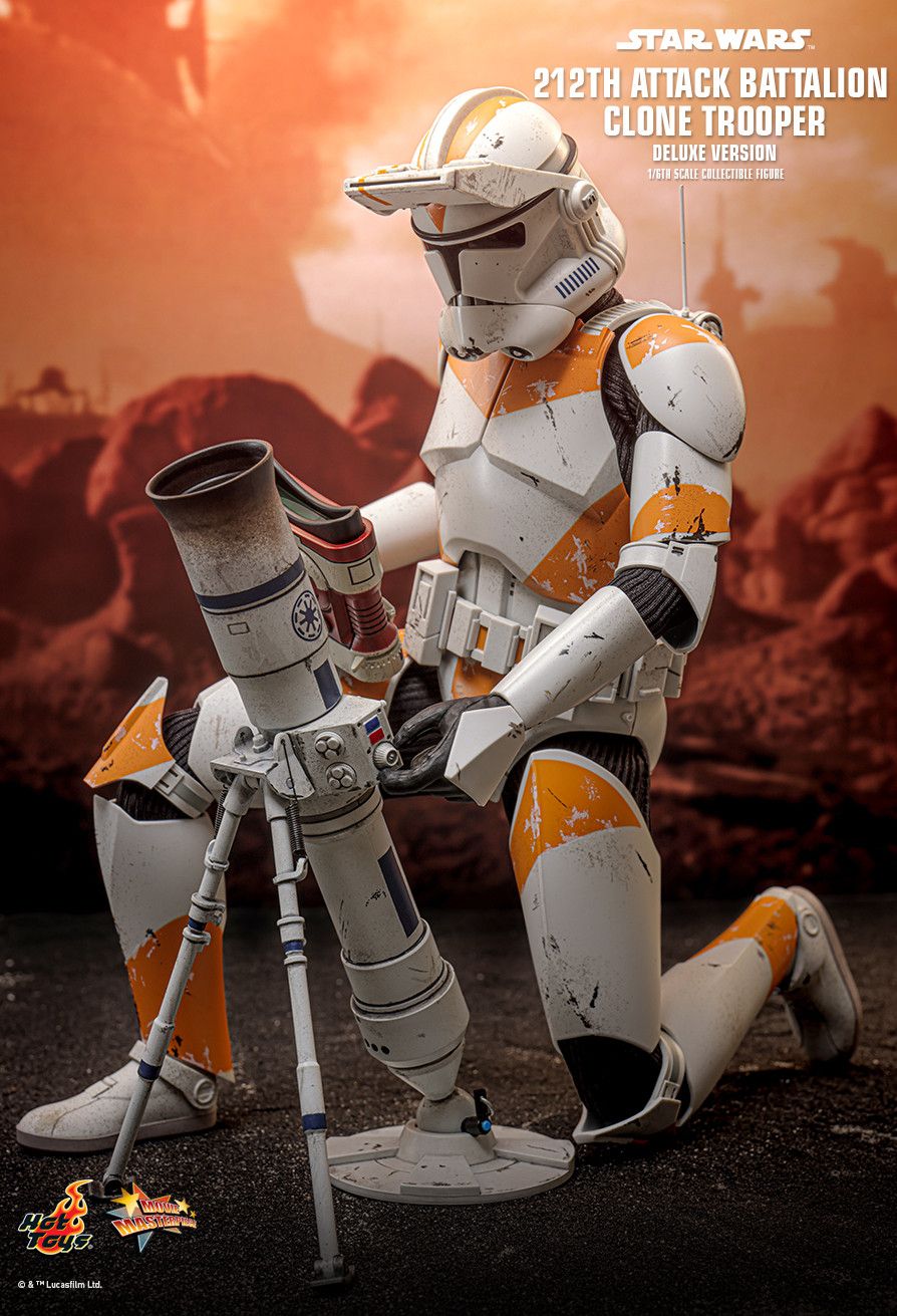 Hot Toys MMS852 - Star Wars III : Revenge Of The Sith - 212TH Attack Battalion Clone Trooper Deluxe Version【Pre-Order】