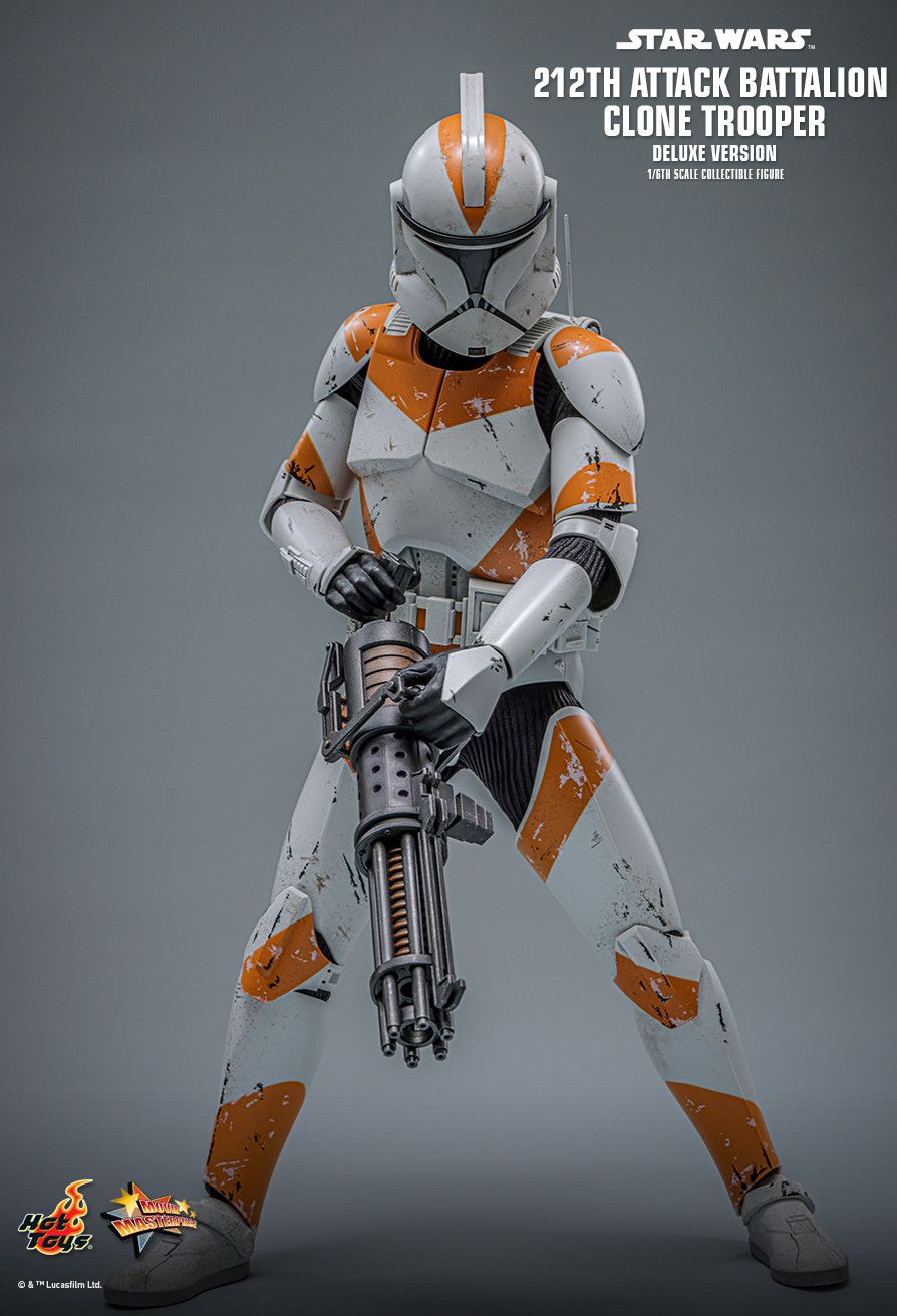 Hot Toys MMS852 - Star Wars III : Revenge Of The Sith - 212TH Attack Battalion Clone Trooper Deluxe Version【Pre-Order】