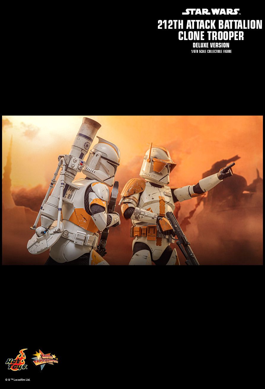 Hot Toys MMS852 - Star Wars III : Revenge Of The Sith - 212TH Attack Battalion Clone Trooper Deluxe Version【Pre-Order】