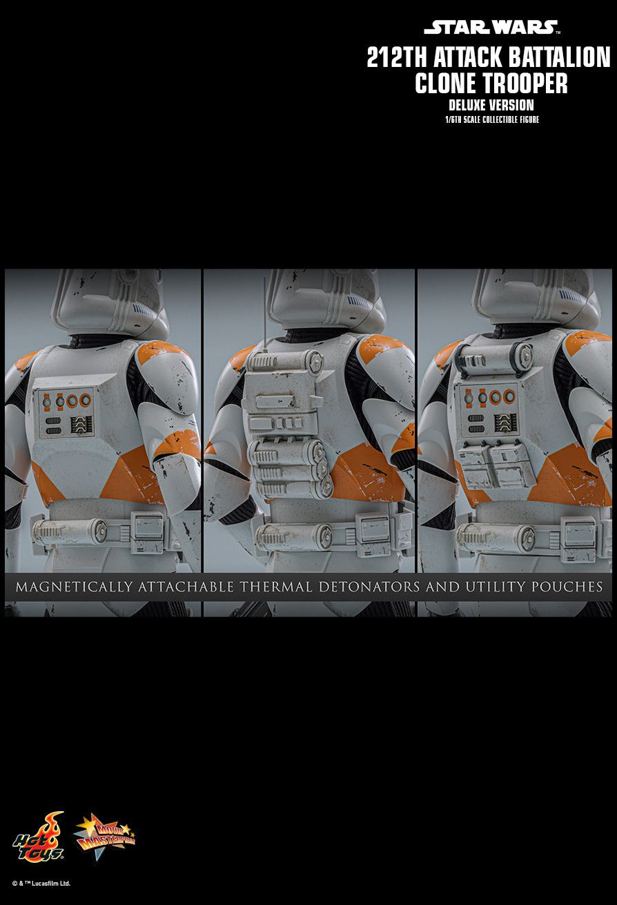 Hot Toys MMS852 - Star Wars III : Revenge Of The Sith - 212TH Attack Battalion Clone Trooper Deluxe Version【Pre-Order】