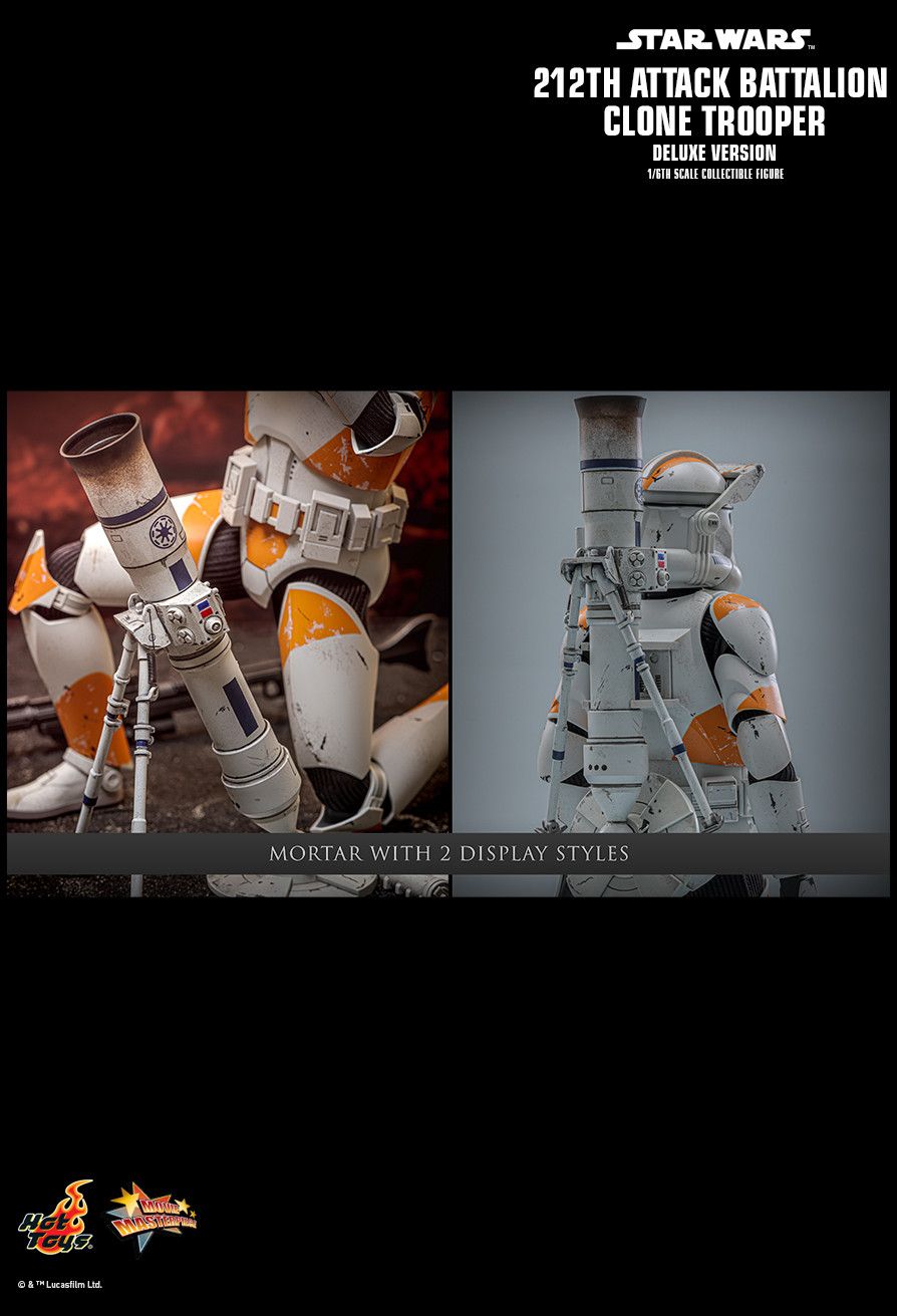 Hot Toys MMS852 - Star Wars III : Revenge Of The Sith - 212TH Attack Battalion Clone Trooper Deluxe Version【Pre-Order】