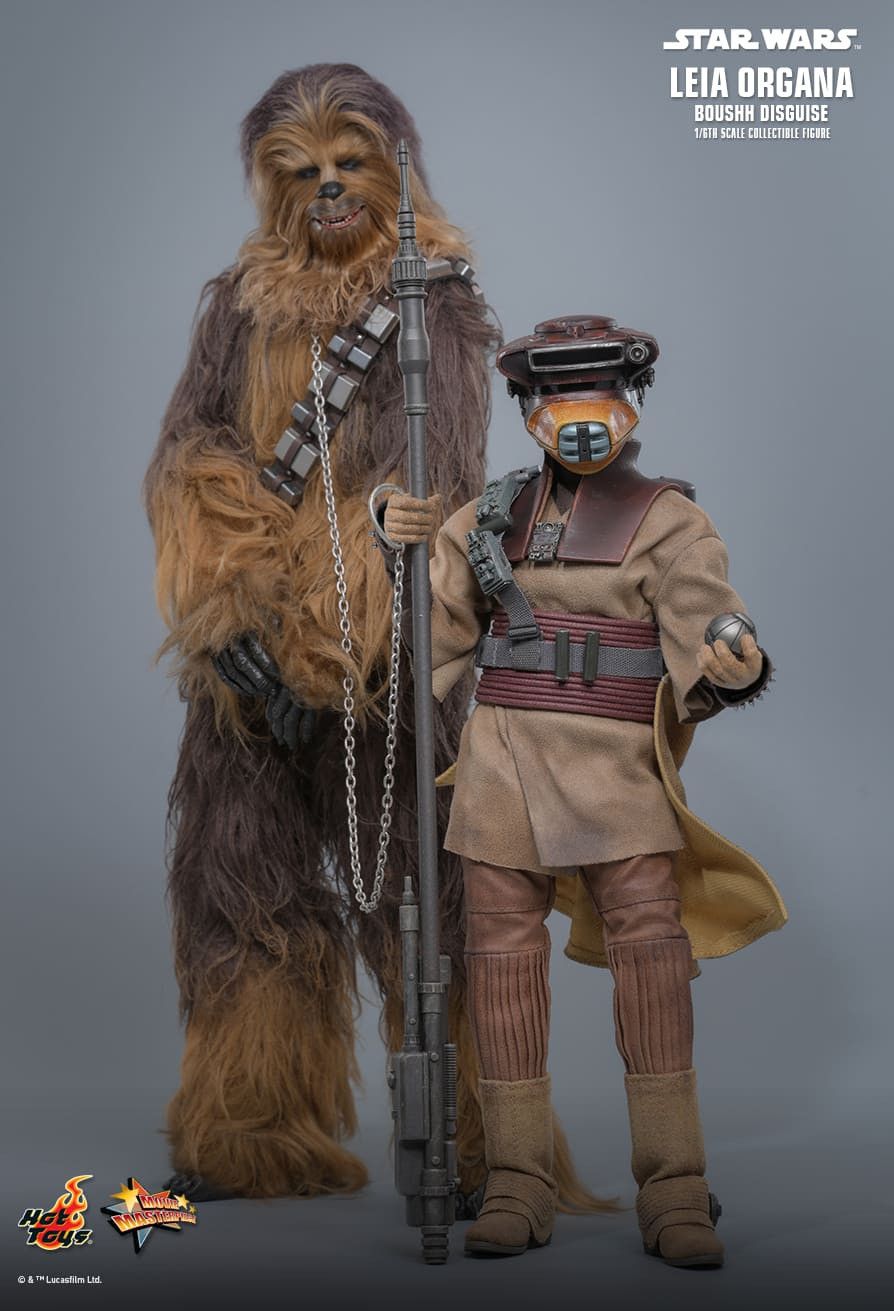 Hot Toys MMS854 - Star Wars : Return Of The Jedi - Leia Organa Boushh Disguise【Pre-Order】