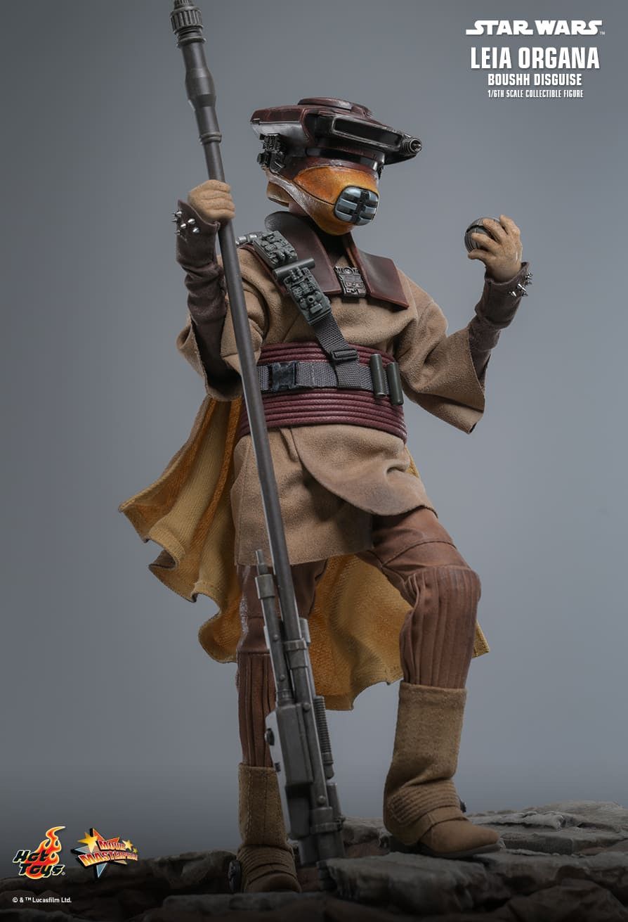 Hot Toys MMS854 - Star Wars : Return Of The Jedi - Leia Organa Boushh Disguise【Pre-Order】