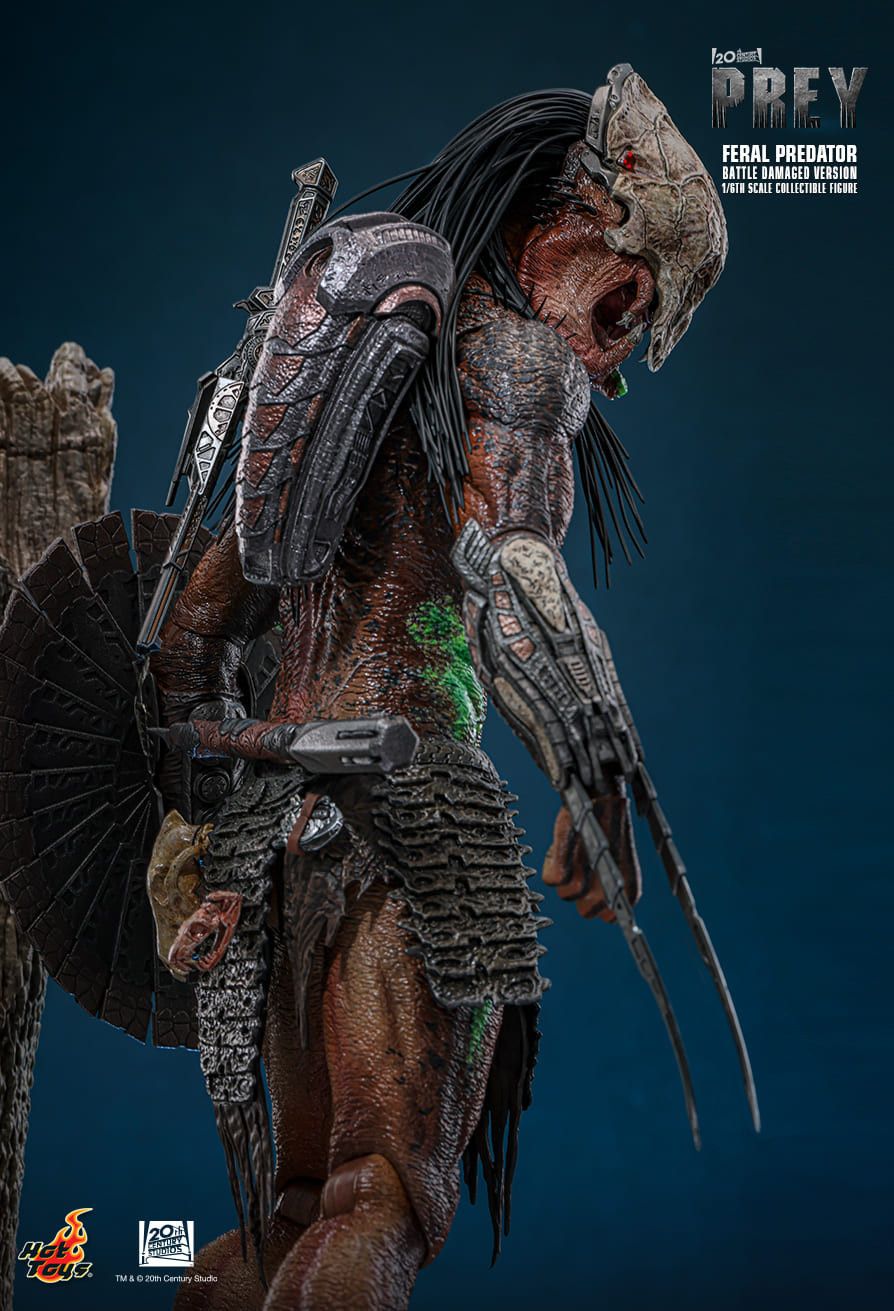 Hot Toys TMS173 - Prey - Feral Predator Battle Damaged Version【Pre-Order】
