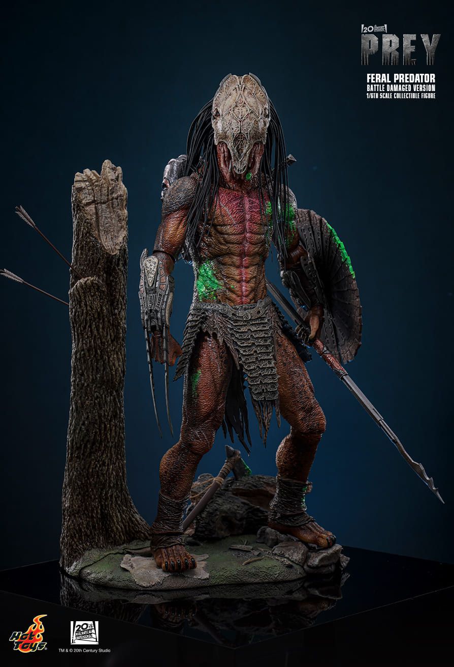 Hot Toys TMS173 - Prey - Feral Predator Battle Damaged Version【Pre-Order】