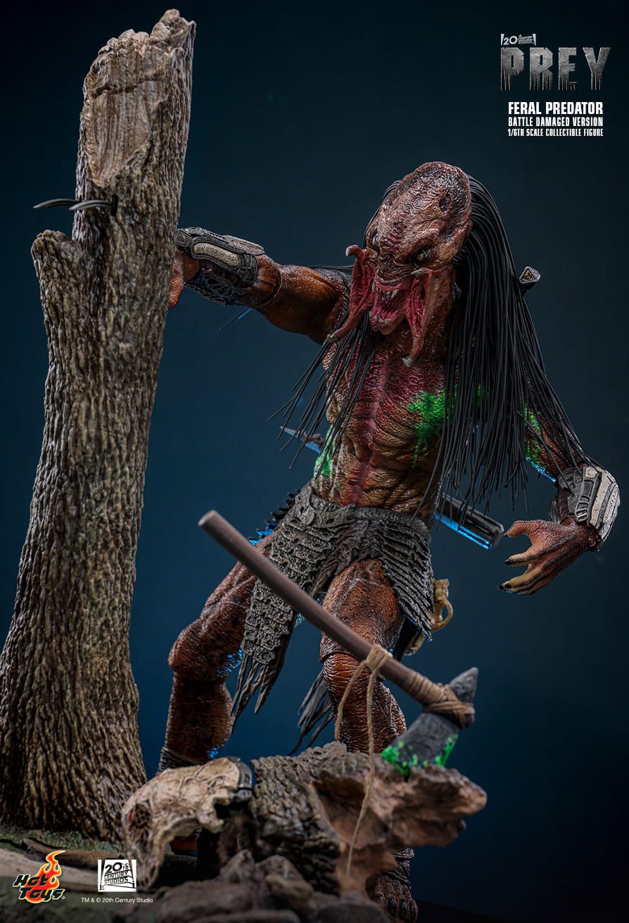 Hot Toys TMS173 - Prey - Feral Predator Battle Damaged Version【Pre-Order】