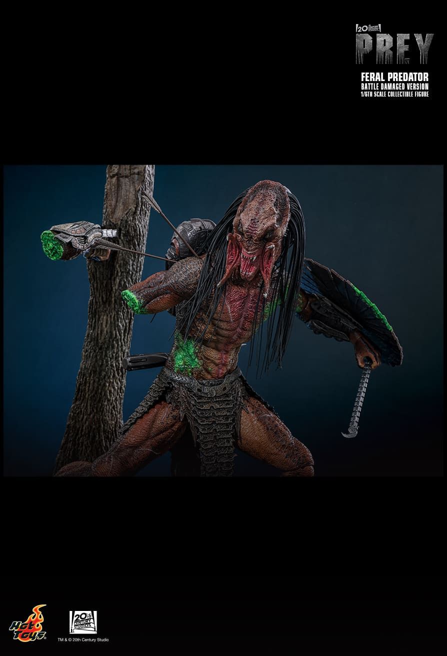 Hot Toys TMS173 - Prey - Feral Predator Battle Damaged Version【Pre-Order】