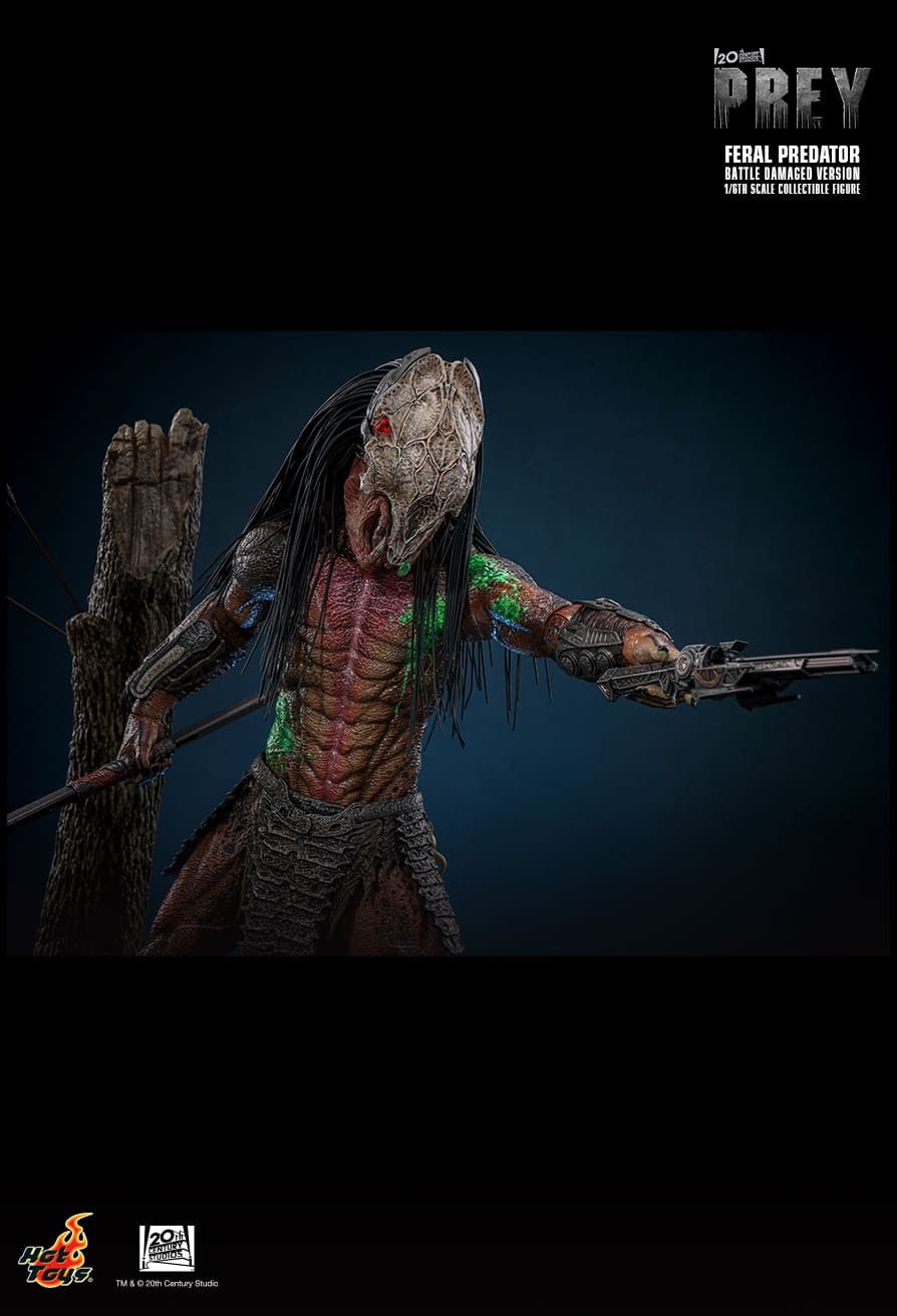 Hot Toys TMS173 - Prey - Feral Predator Battle Damaged Version【Pre-Order】