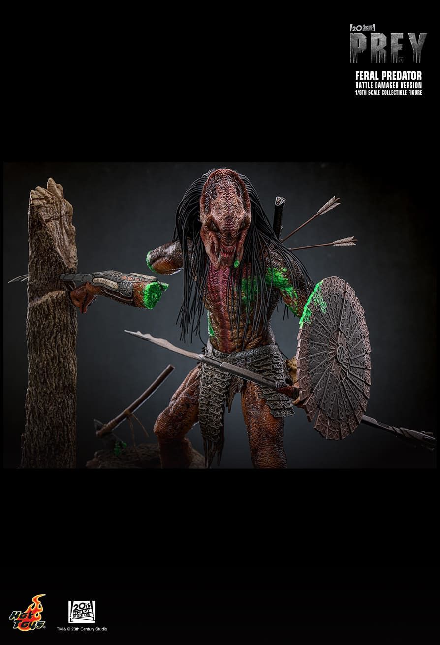 Hot Toys TMS173 - Prey - Feral Predator Battle Damaged Version【Pre-Order】