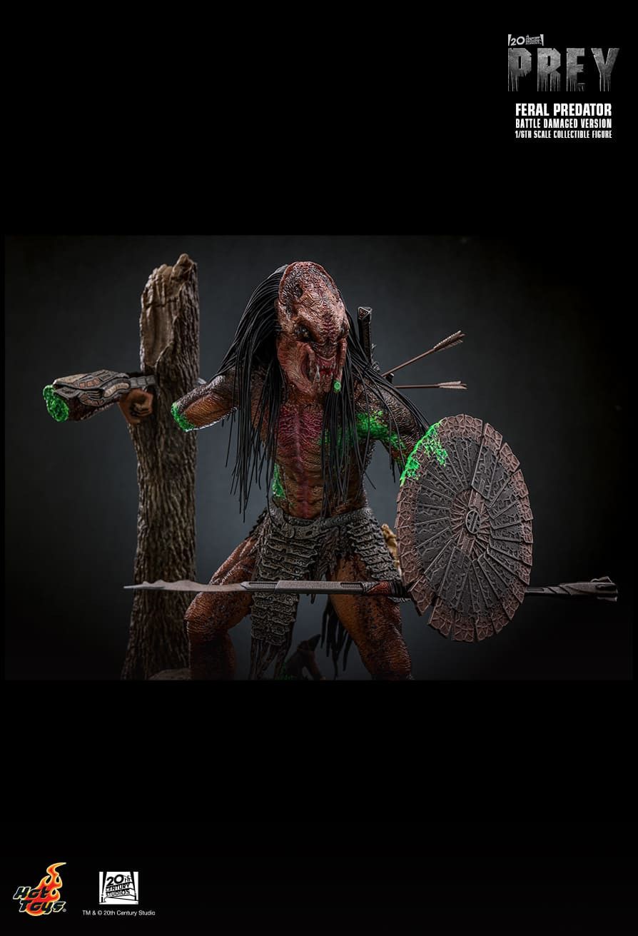Hot Toys TMS173 - Prey - Feral Predator Battle Damaged Version【Pre-Order】