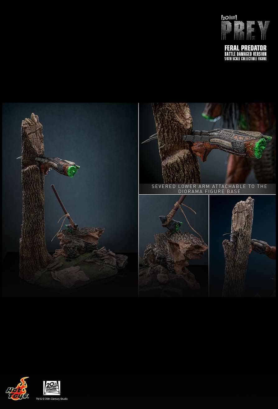 Hot Toys TMS173 - Prey - Feral Predator Battle Damaged Version【Pre-Order】