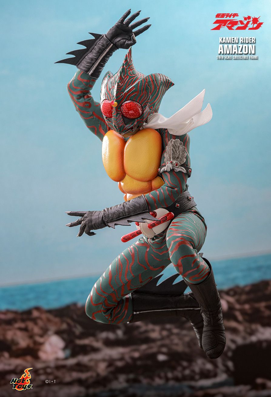 Hot Toys TMS184 - Kamen Rider - Kamen Rider Amazon【Pre-Order】