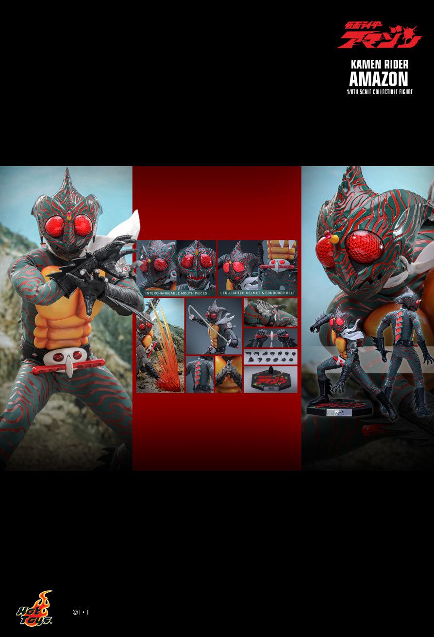 Hot Toys TMS184 - Kamen Rider - Kamen Rider Amazon【Pre-Order】