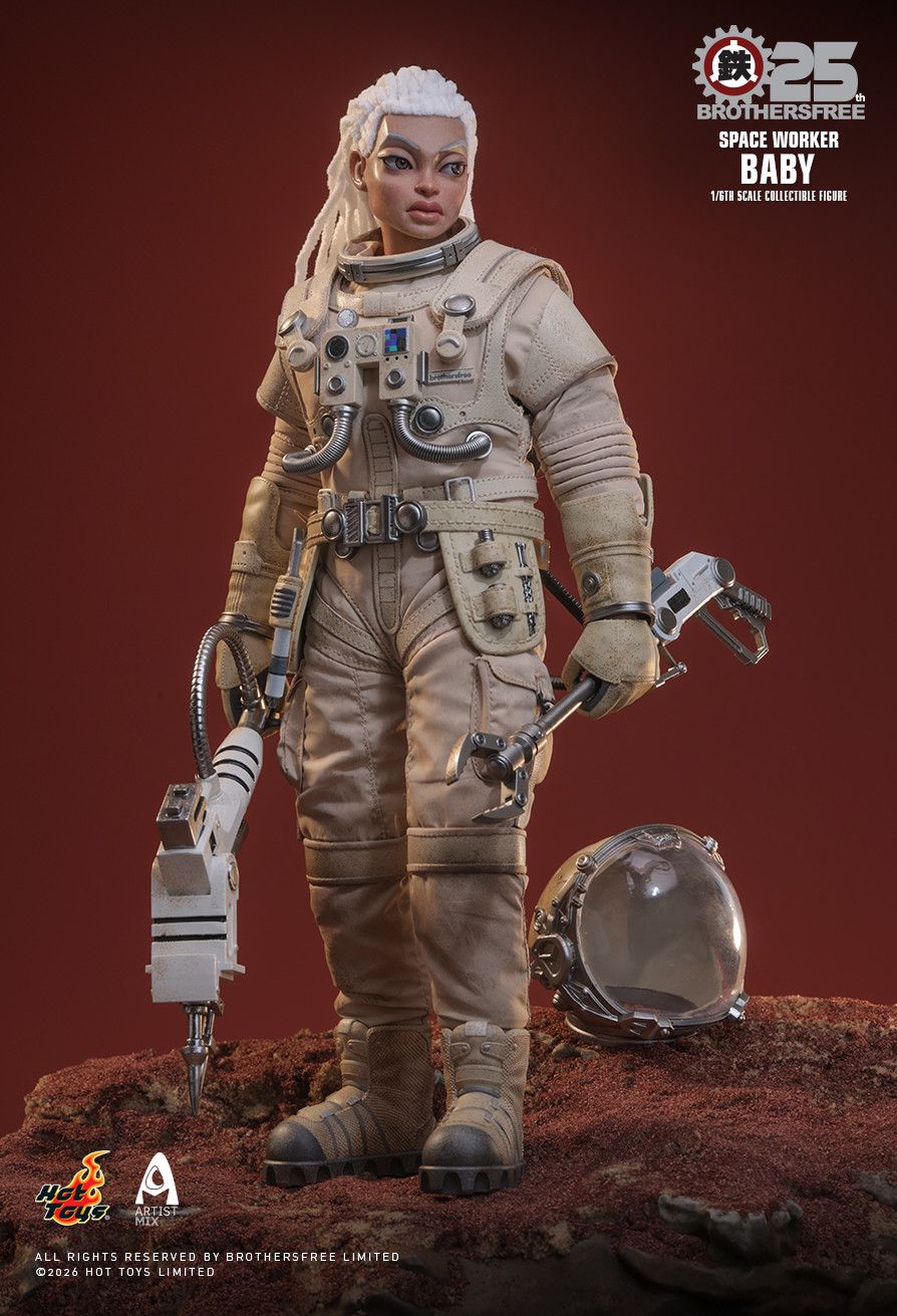 Hot Toys AMC040 - Brothersfree X Hot Toys - Space Worker Baby 【Pre-Order】