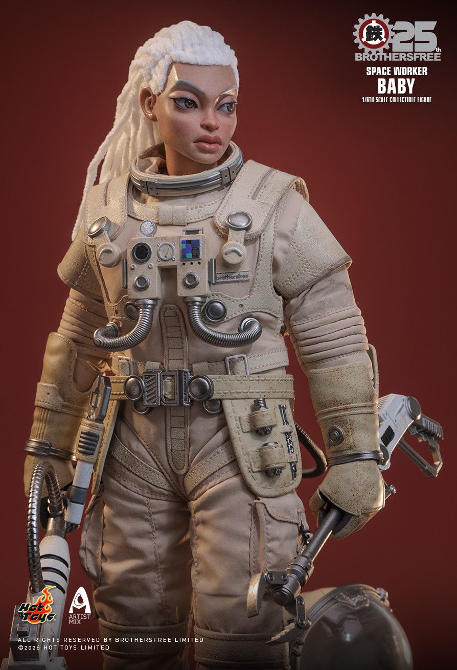 Hot Toys AMC040 - Brothersfree X Hot Toys - Space Worker Baby 【Pre-Order】
